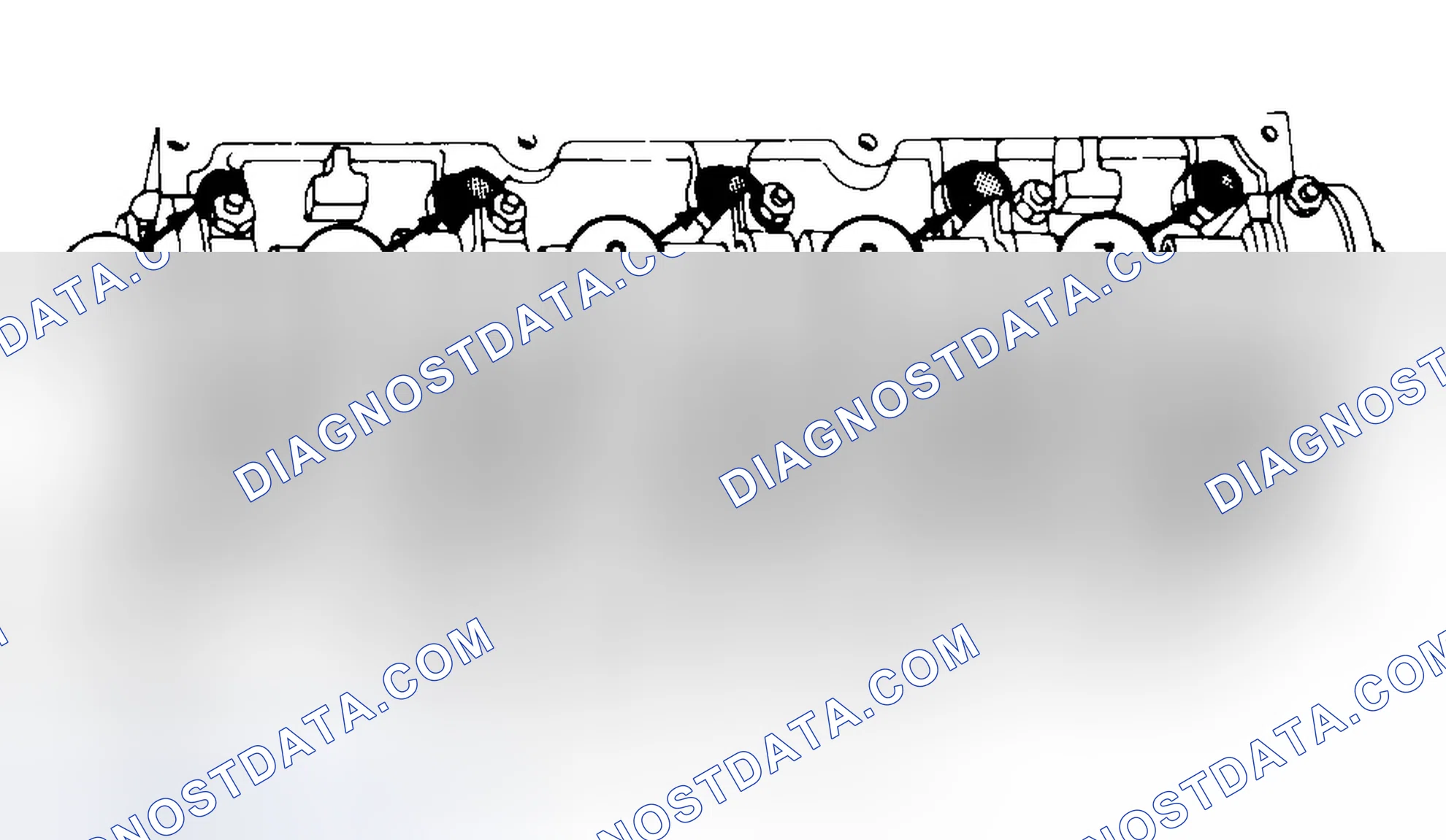 Scheme 7: Typical Cylinder Head Tightening or Loosening Sequence