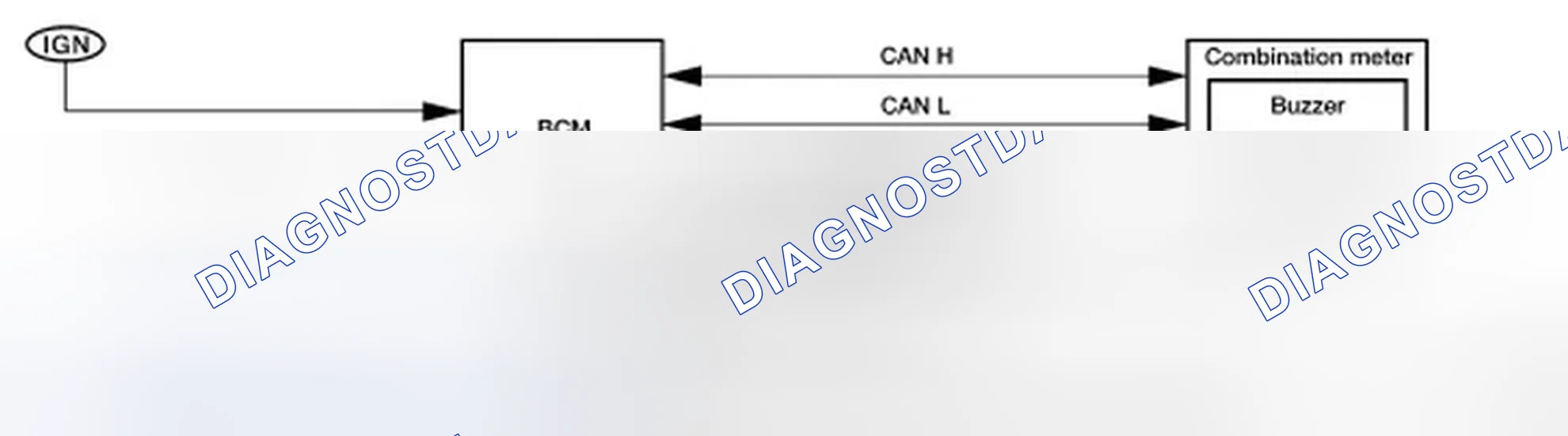 Scheme 34: SEAT BELT WARNING CHIME : System Diagram