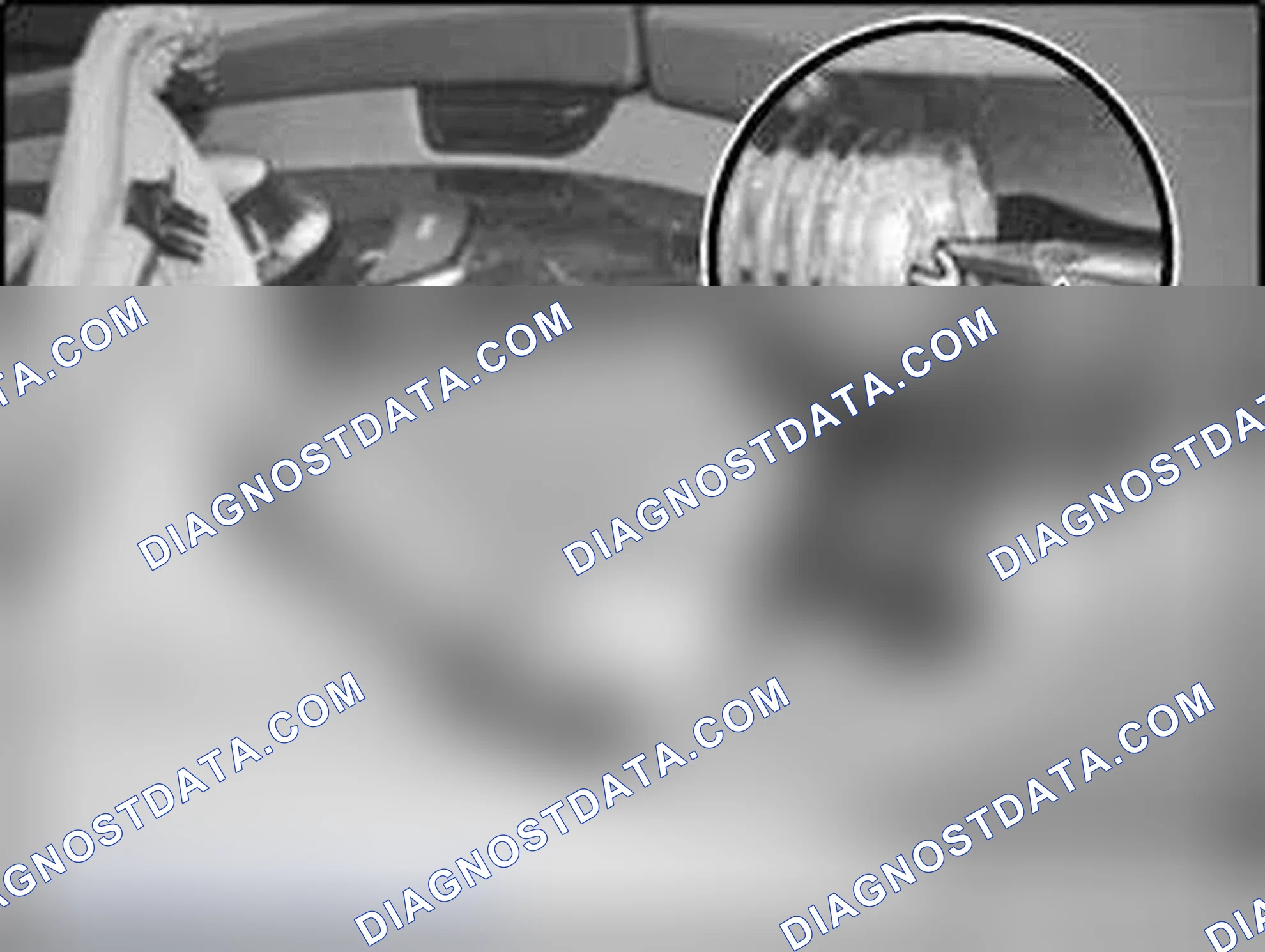 Scheme 11: Lever Restraint Hook (2) Outwards Using Screwdriver