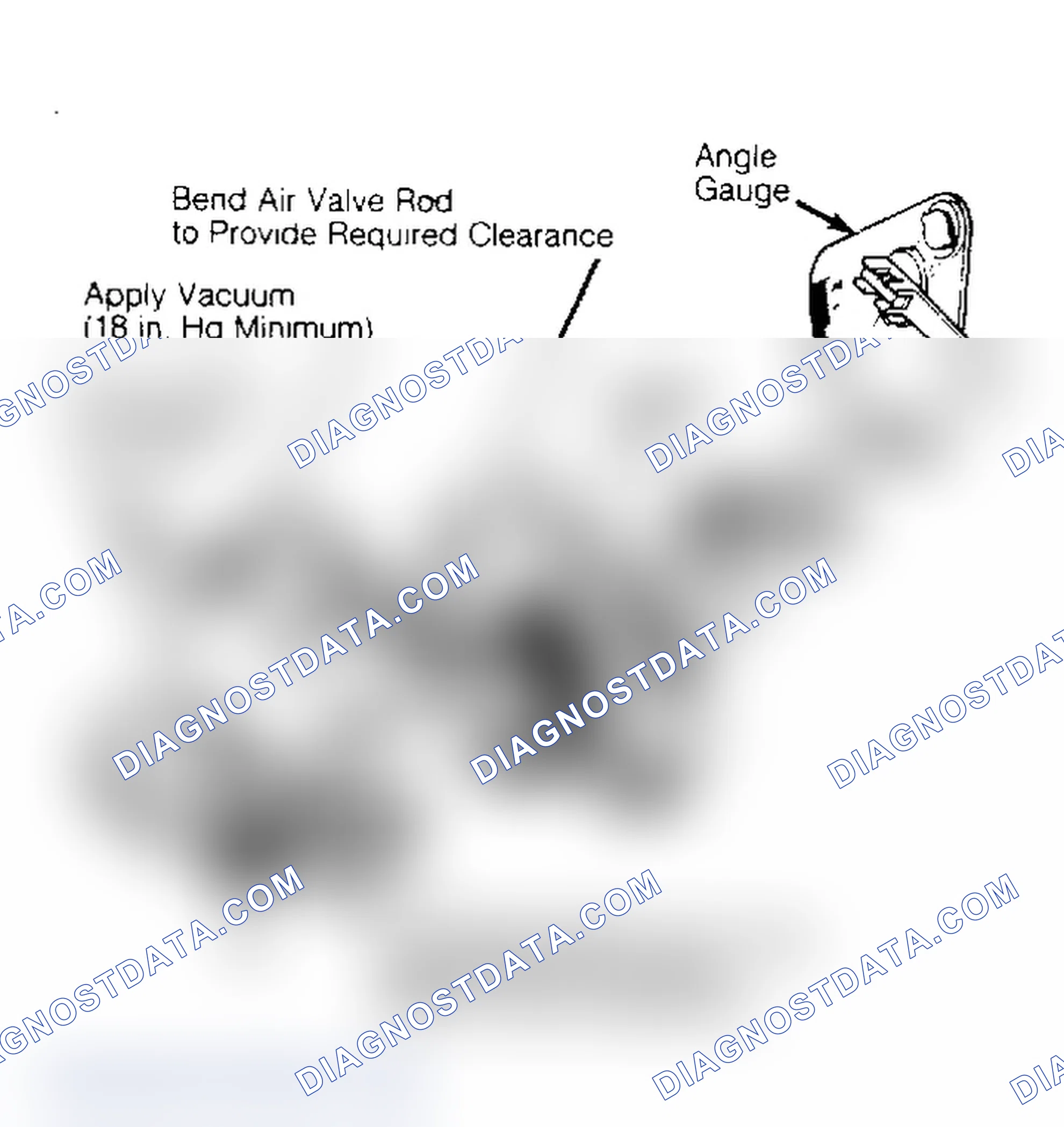 Scheme 26: Secondary (Rear) Vacuum Break Adjustment
