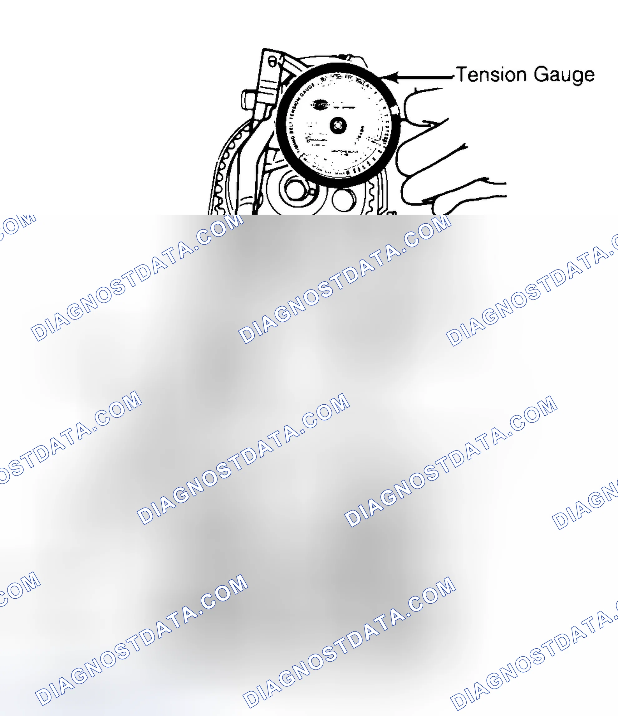 Scheme 3: Adjusting Typical Timing Belt Tension