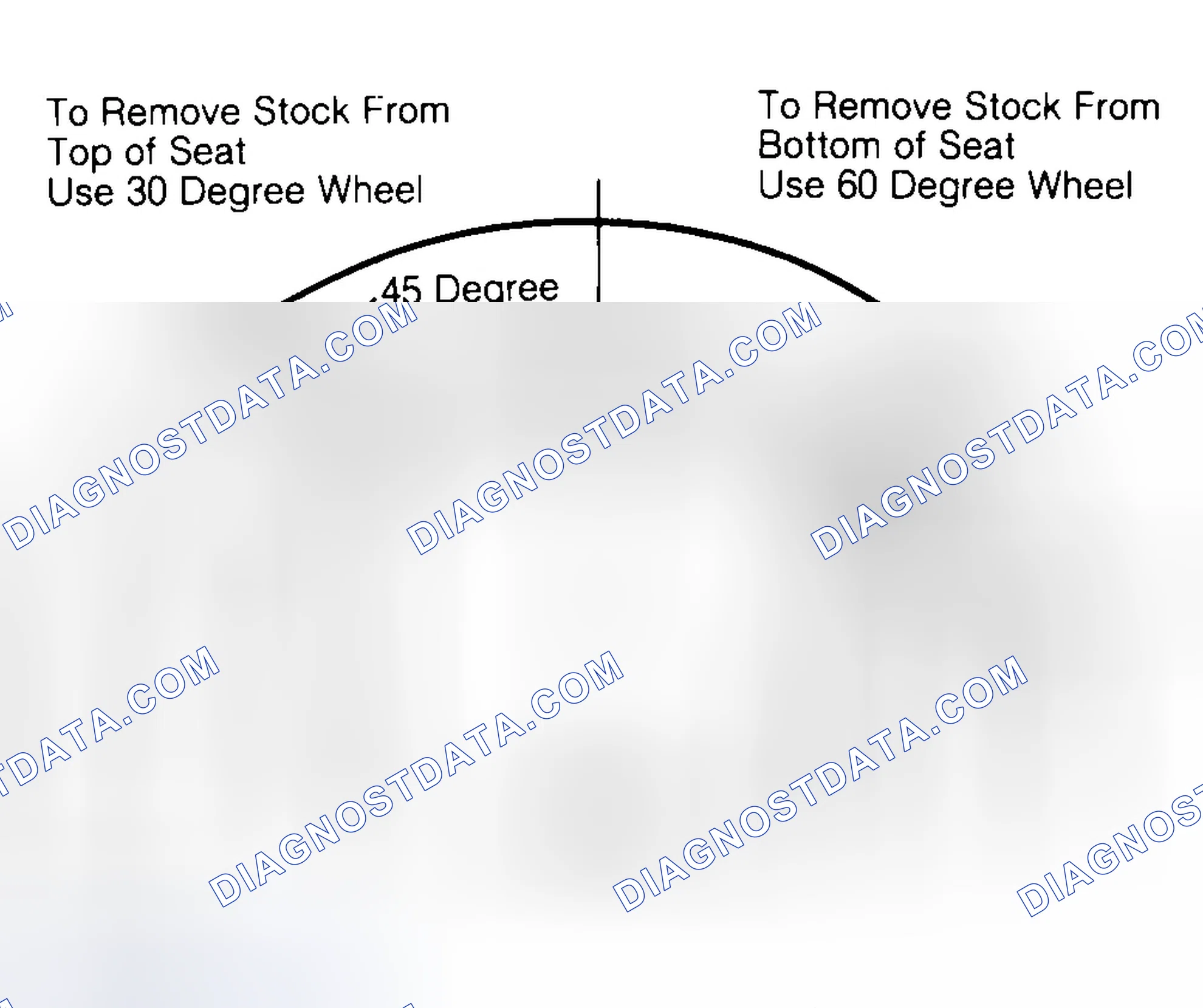 Scheme 19: Adjusting Valve Seat Width