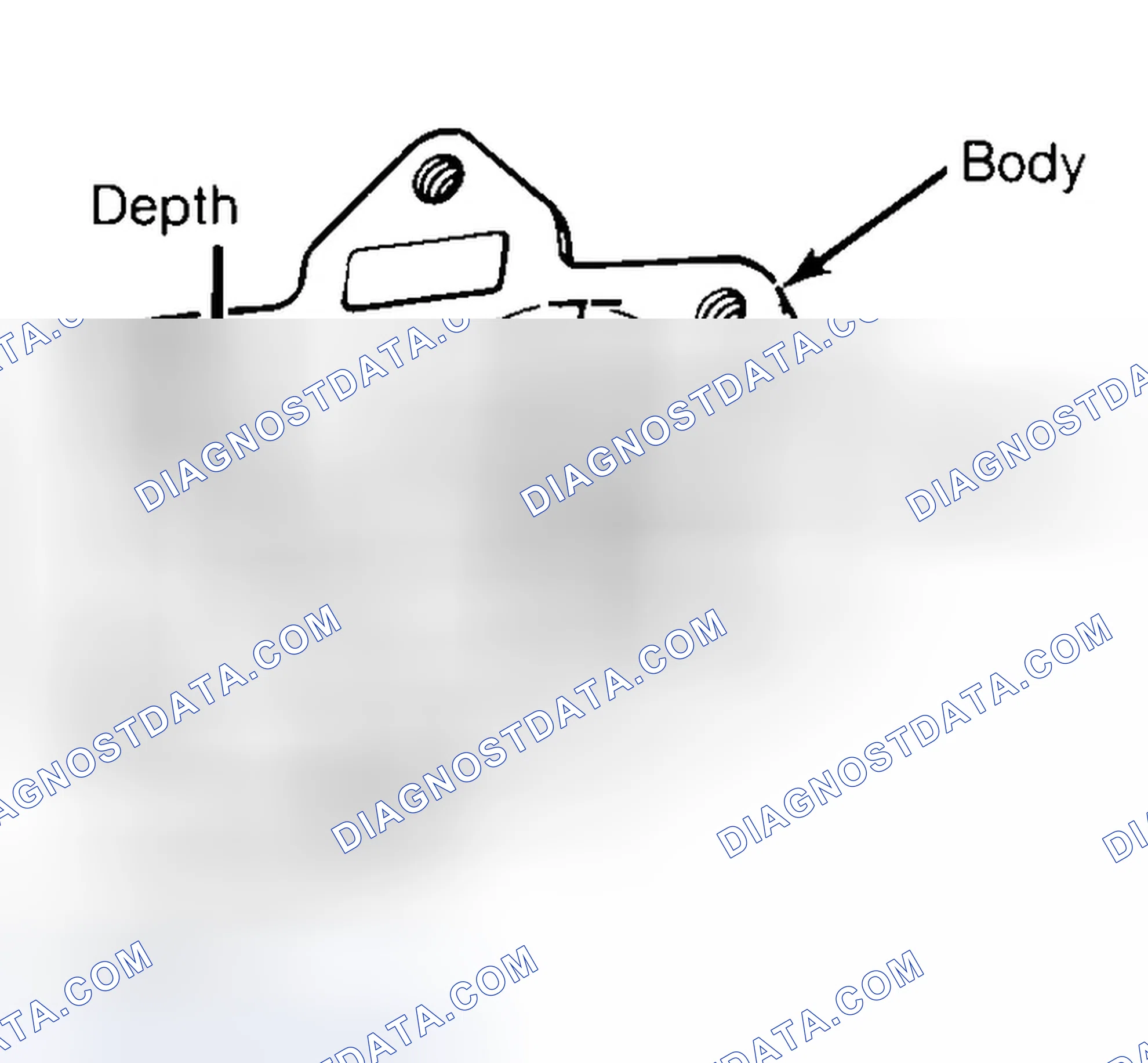 Scheme 35: Measuring Oil Pump Gear Cavity