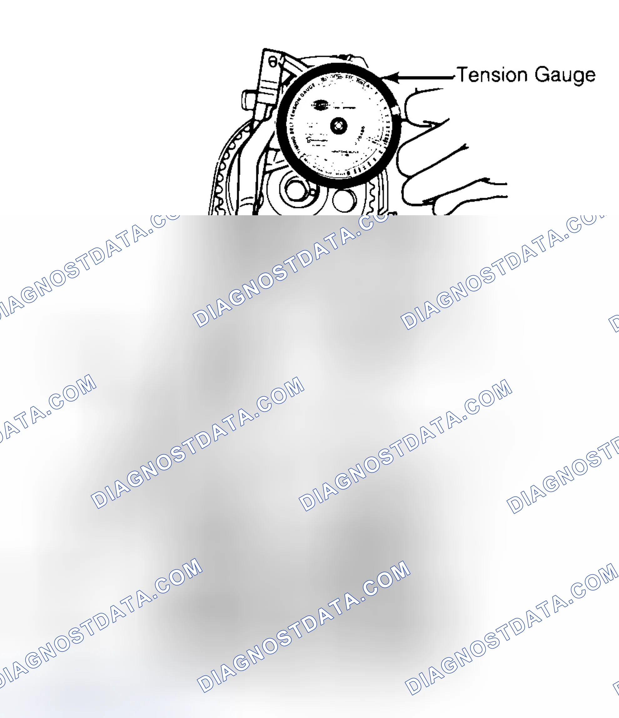 Scheme 3: Adjusting Typical Timing Belt Tension