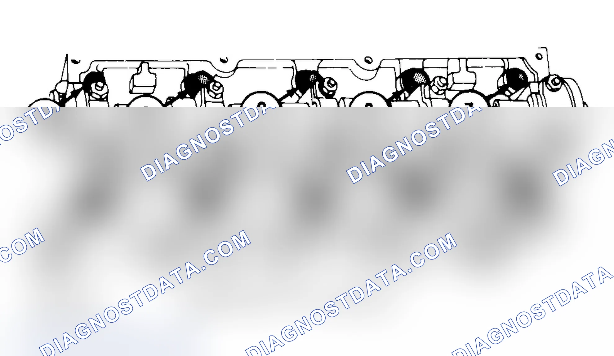 Scheme 3: Typical Cylinder Head Tightening or Loosening Sequence