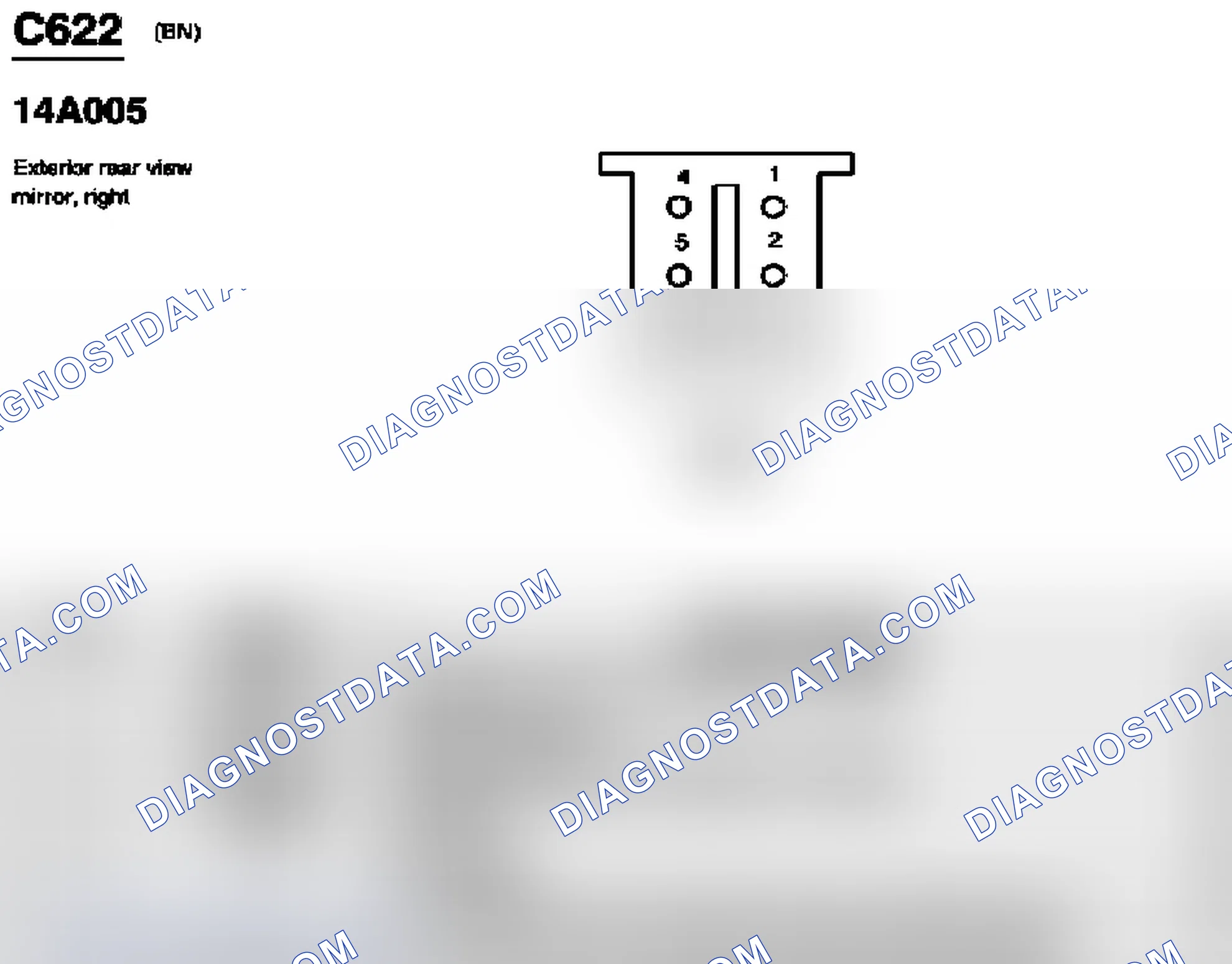 Scheme 199: Identifying Connectors C622 & C624
