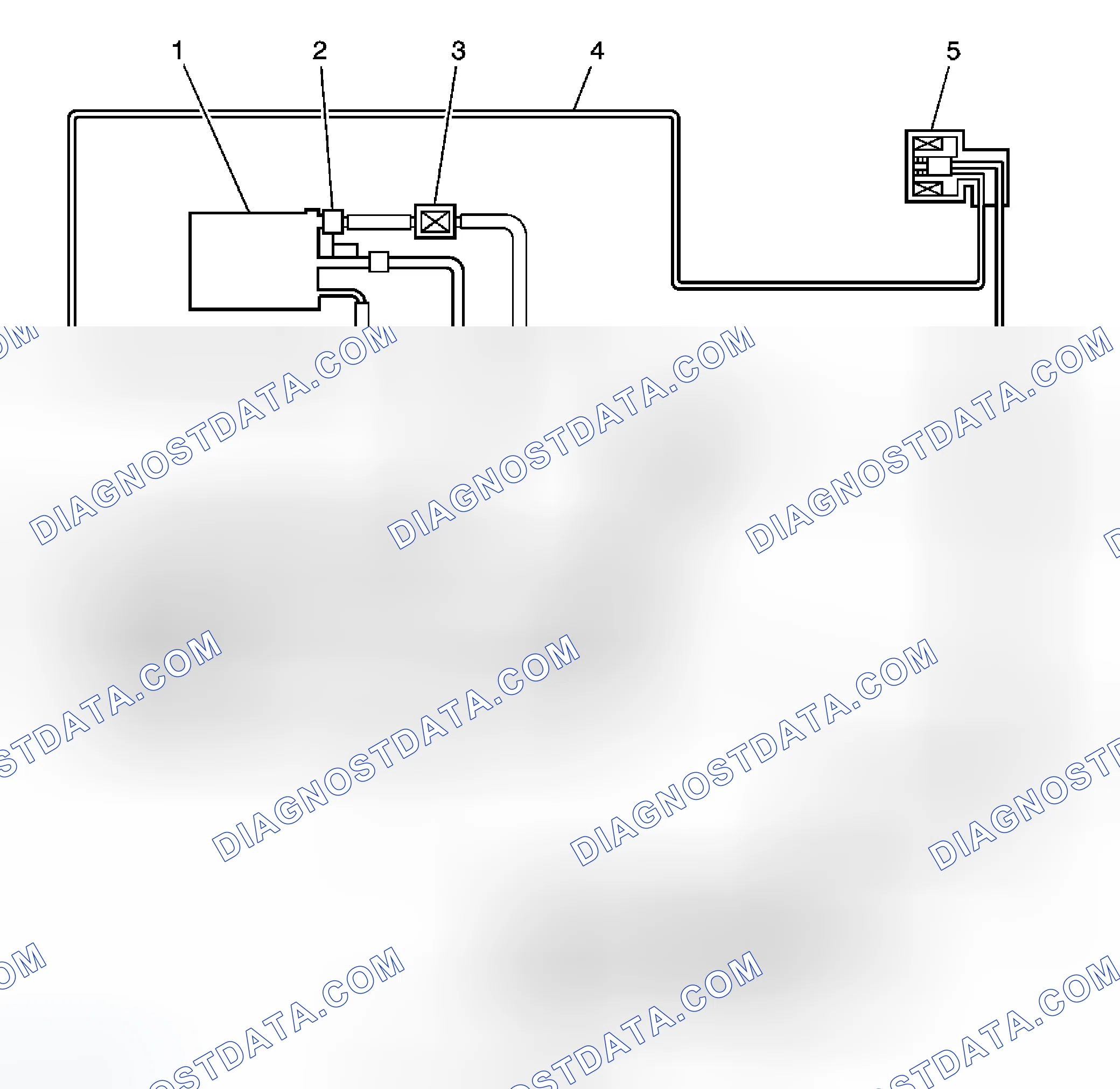 Scheme 64: Evaporative Emissions Hose Routing Diagram