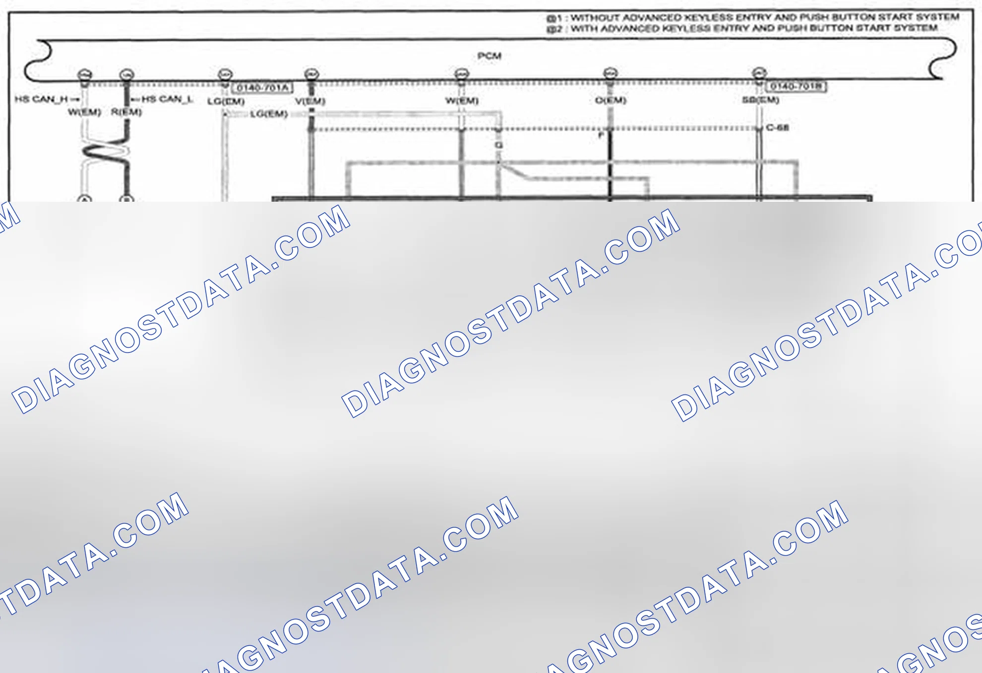 Scheme 150: Control System (MZR 2.3 DISI Turbo) Wiring Diagram - 0140-7f (1 Of 2)