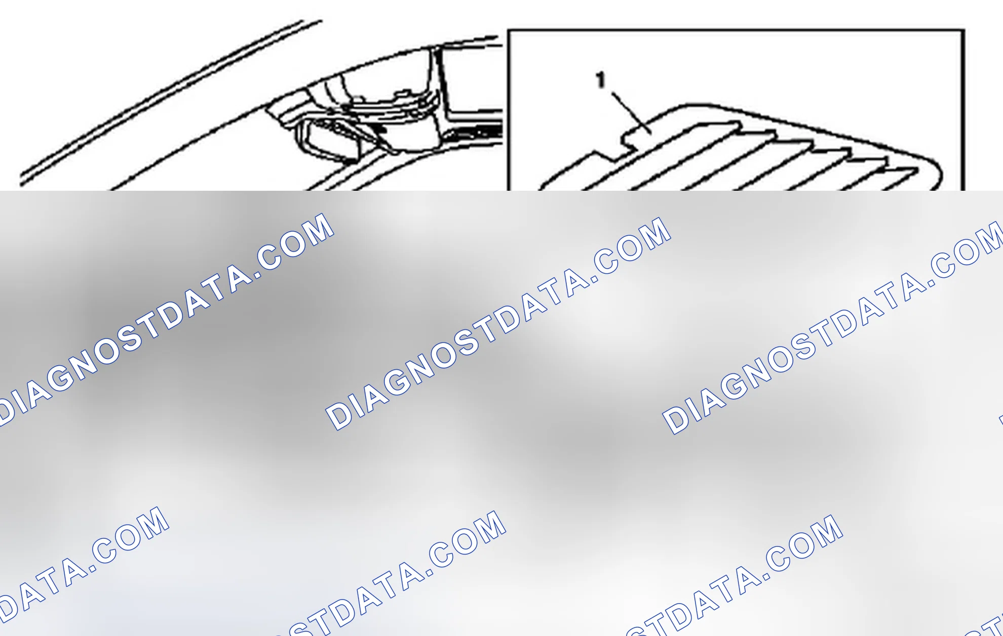 Scheme 19: Identifying Rear Footwell Air Outlet Location - Model 220