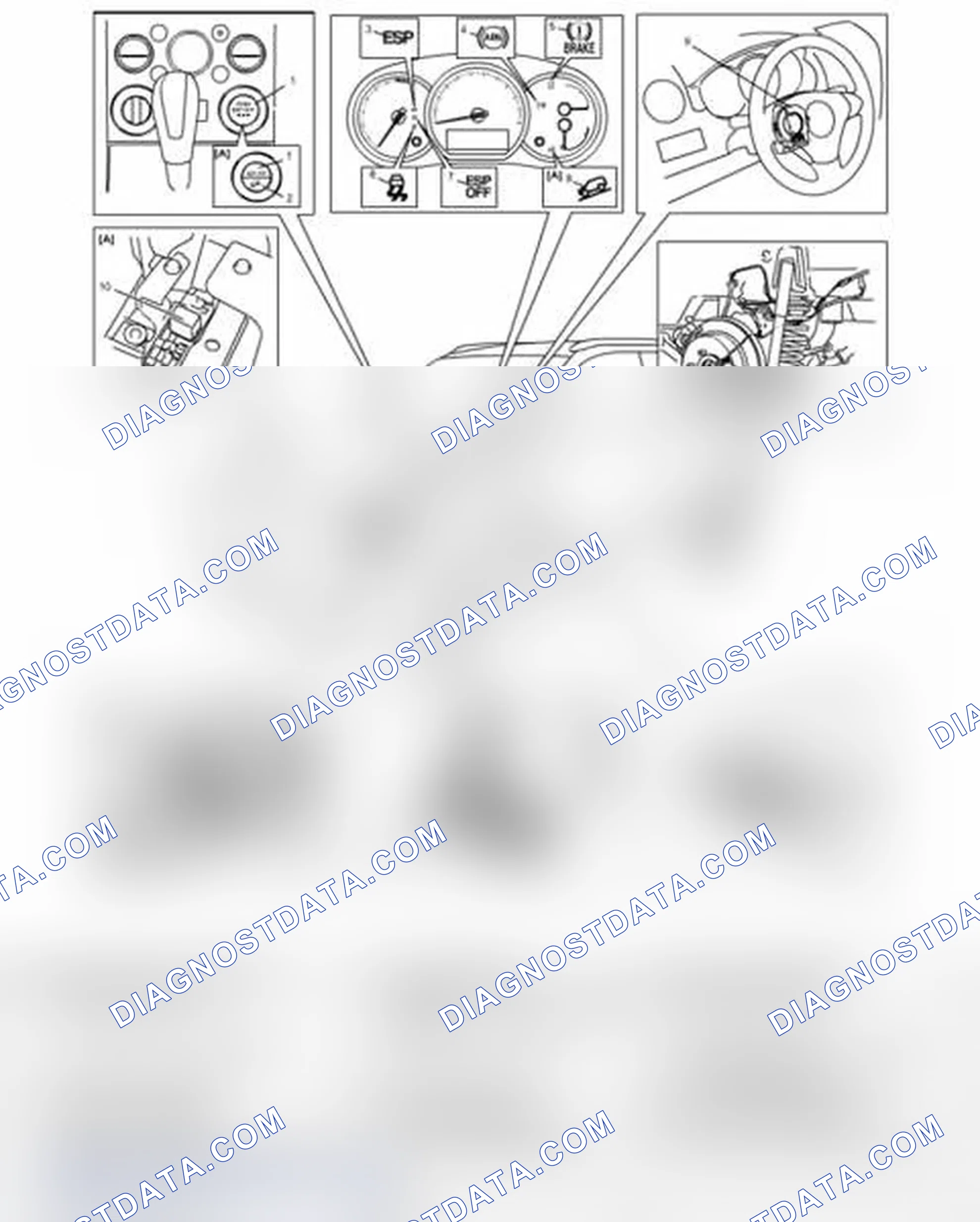 Scheme 8: Electronic Stability Program Component Location