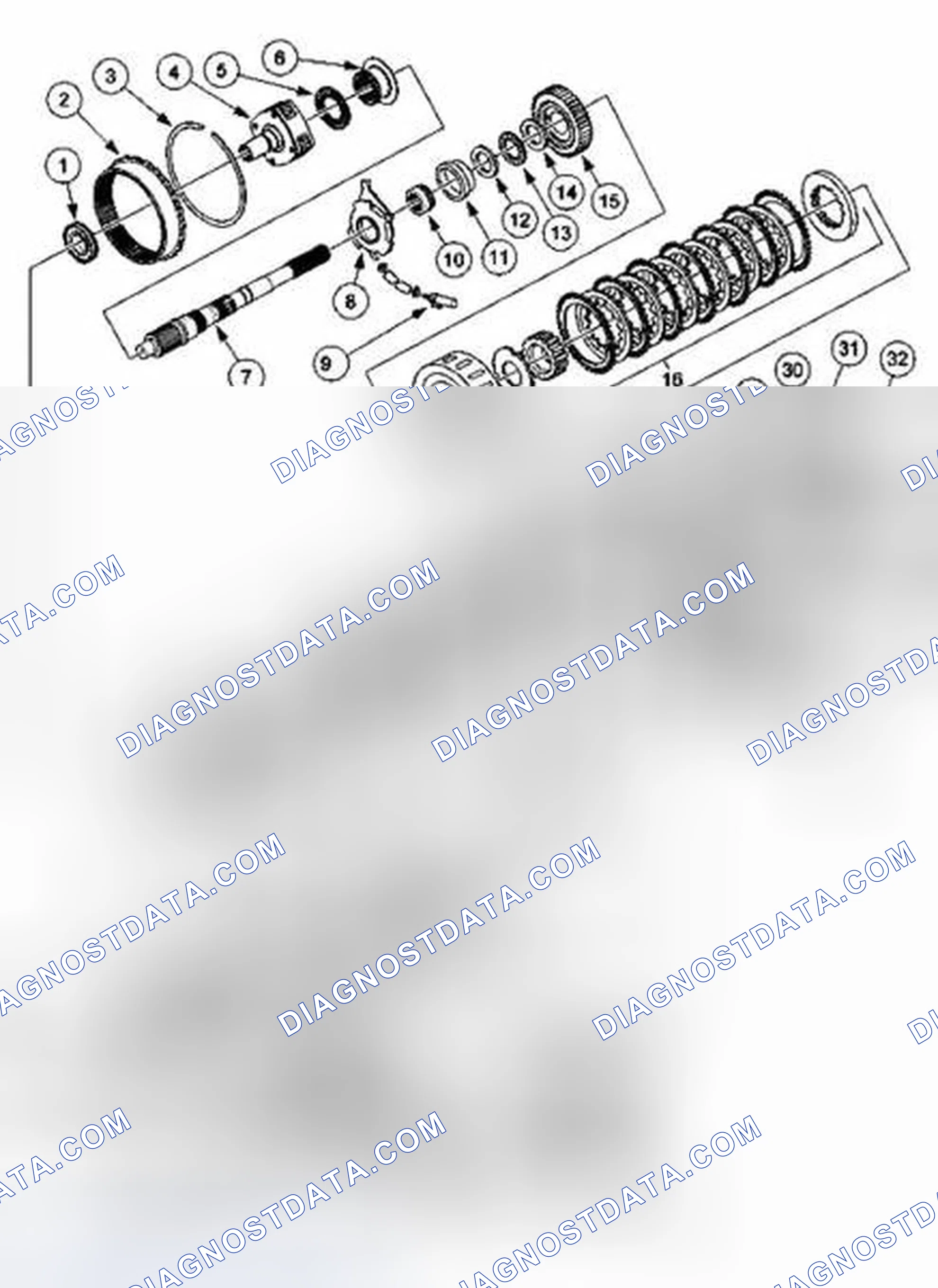 Scheme 26: Transfer Case Exploded View