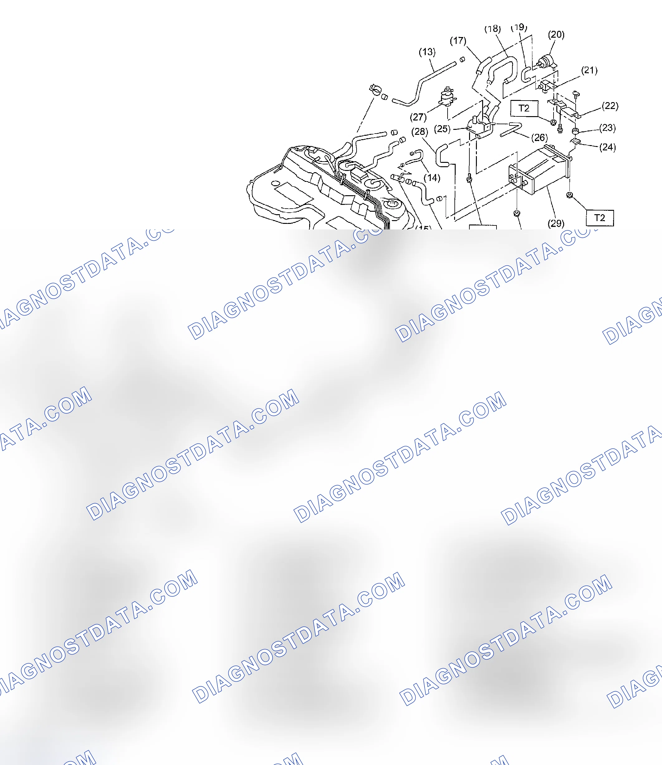 Scheme 134: FUEL LINE
