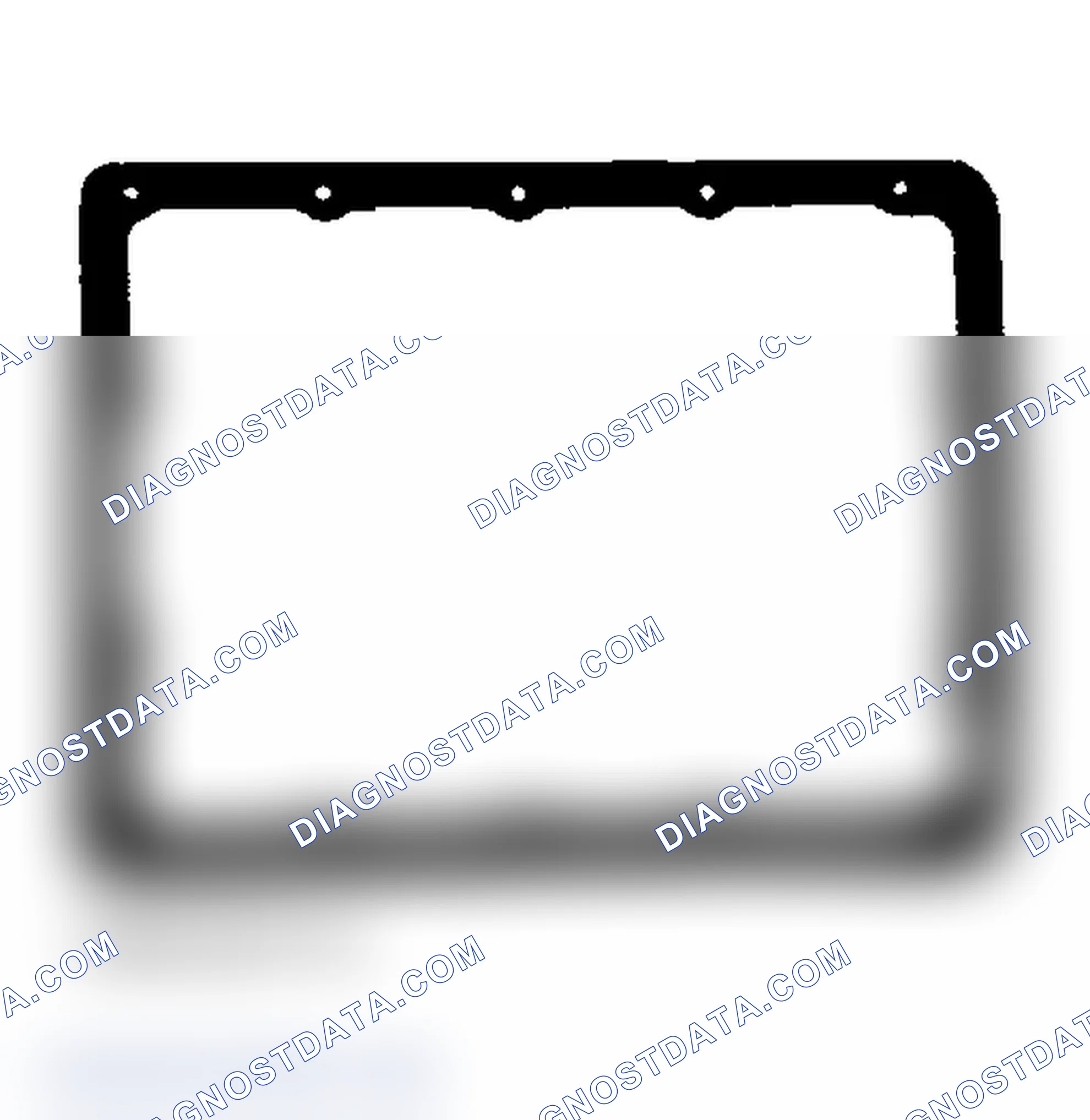Scheme 1: OIL PAN GASKET