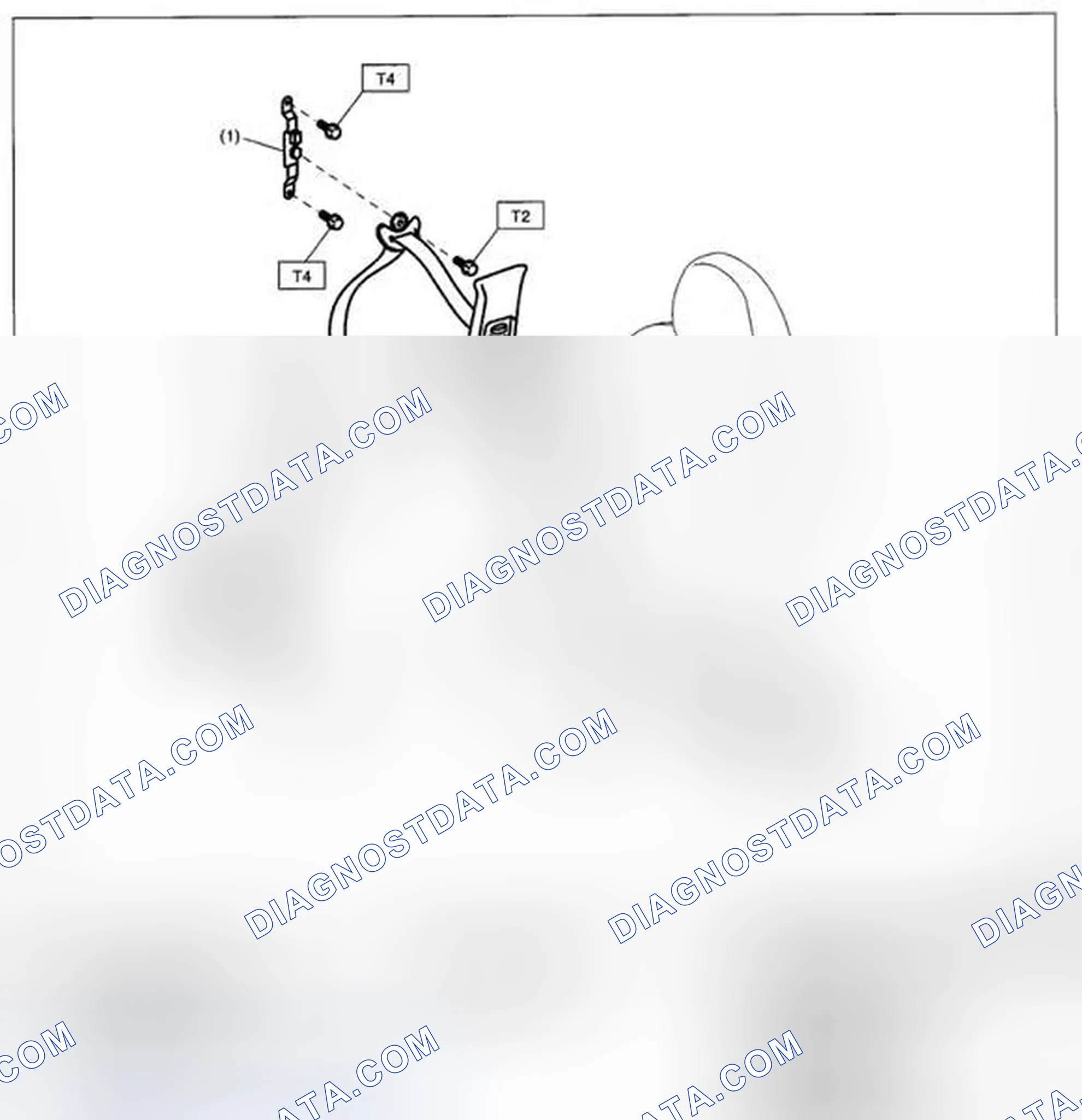 Scheme 1: FRONT SEAT BELT