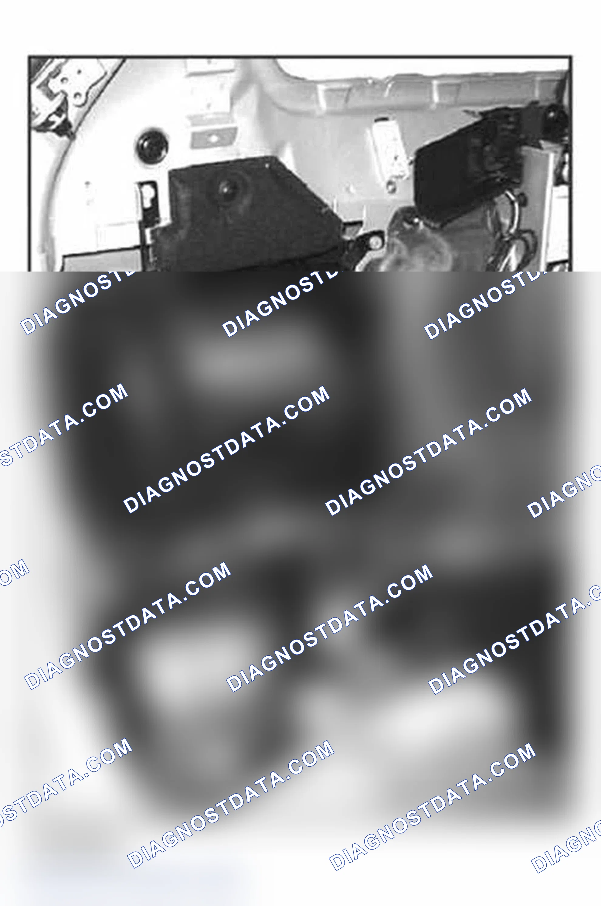 Scheme 150: Identifying Left Side Storage Compartment
