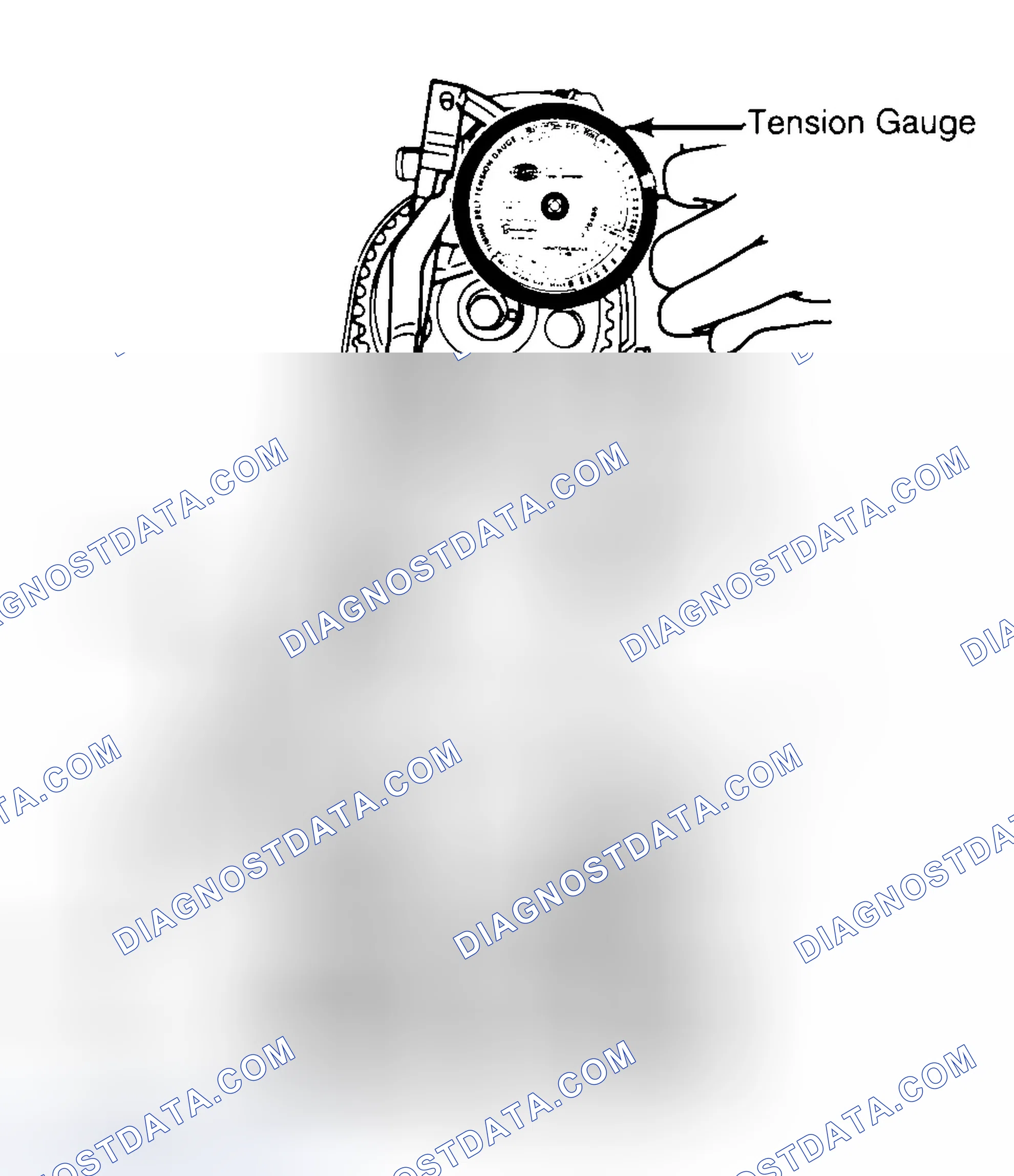 Scheme 3: Adjusting Typical Timing Belt Tension