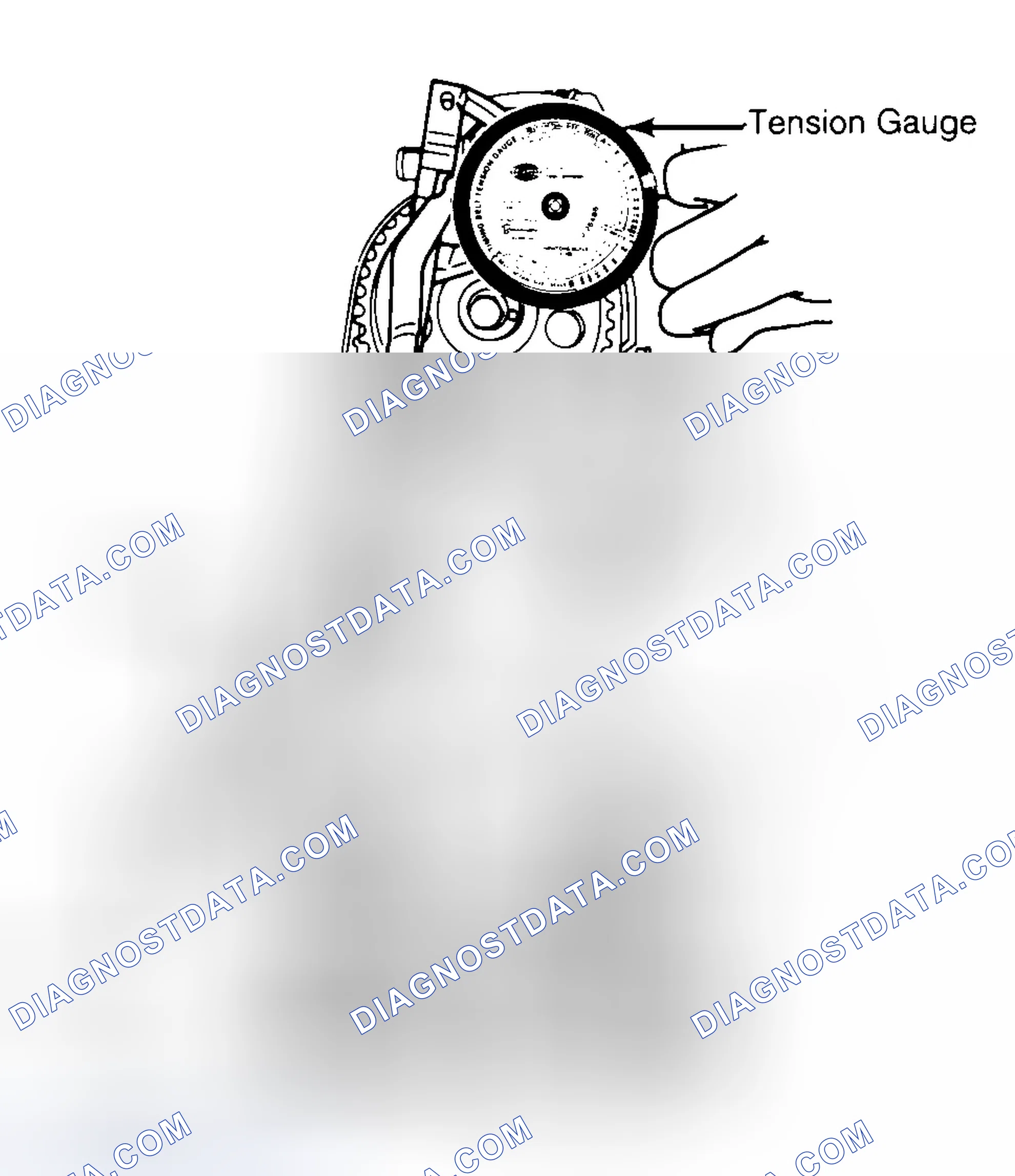 Scheme 3: Adjusting Typical Timing Belt Tension