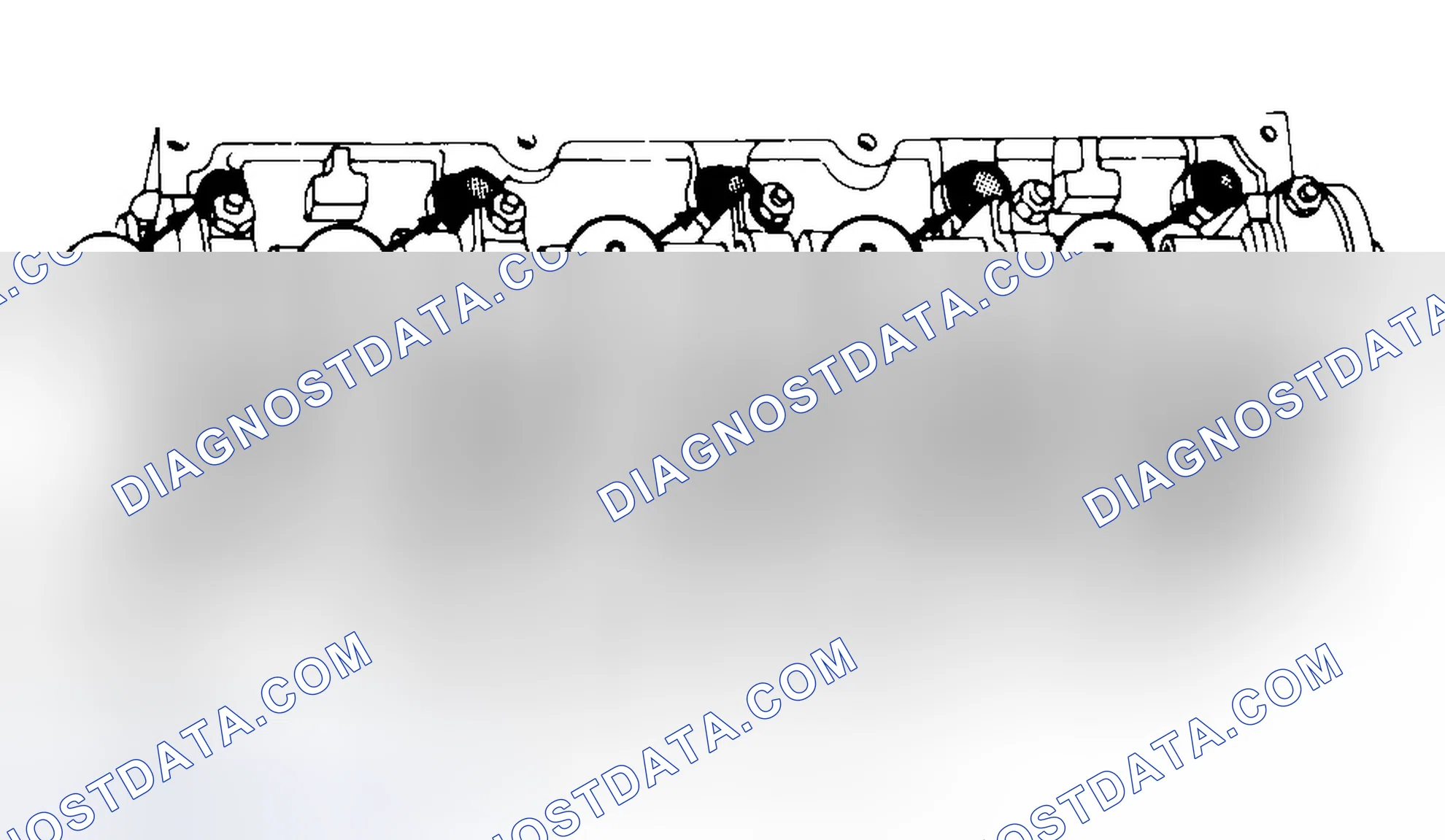 Scheme 7: Typical Cylinder Head Tightening or Loosening Sequence
