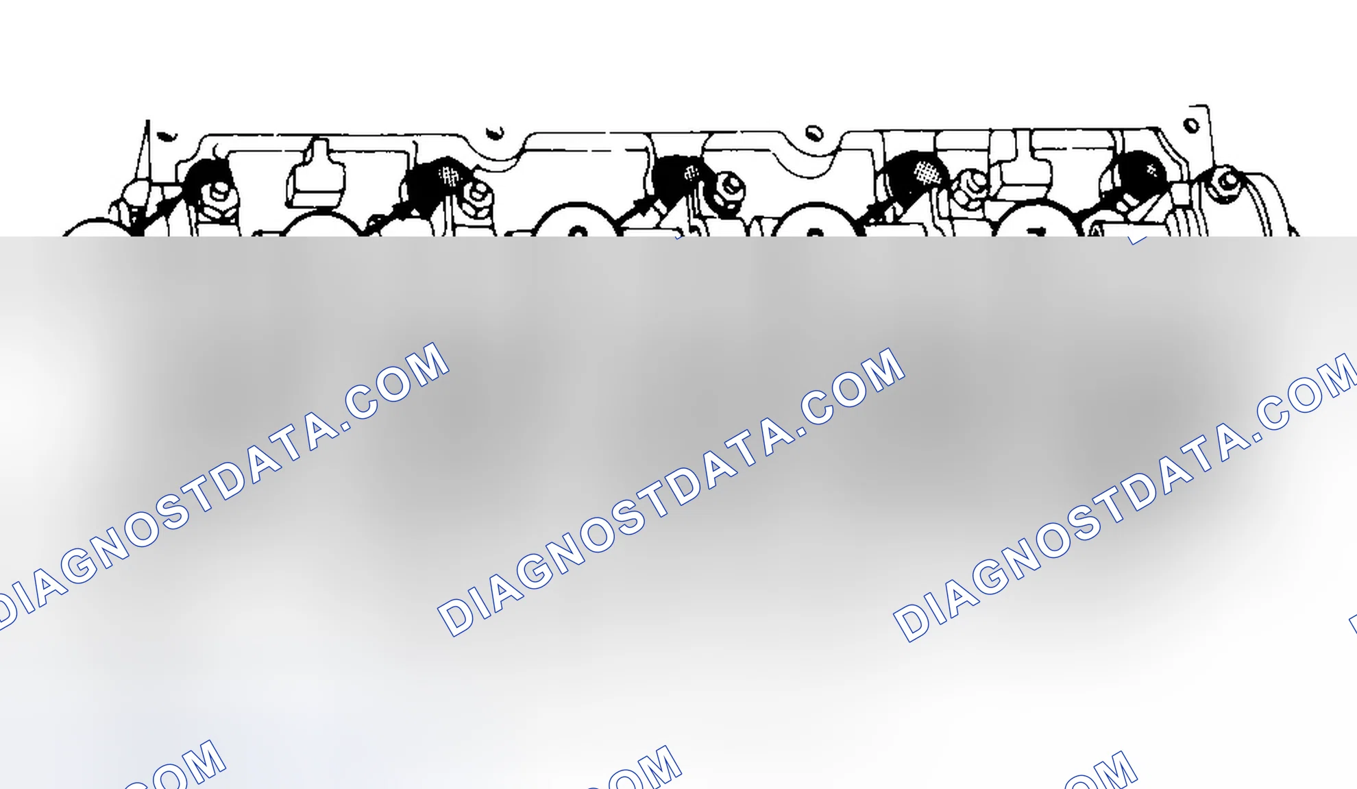 Scheme 7: Typical Cylinder Head Tightening or Loosening Sequence