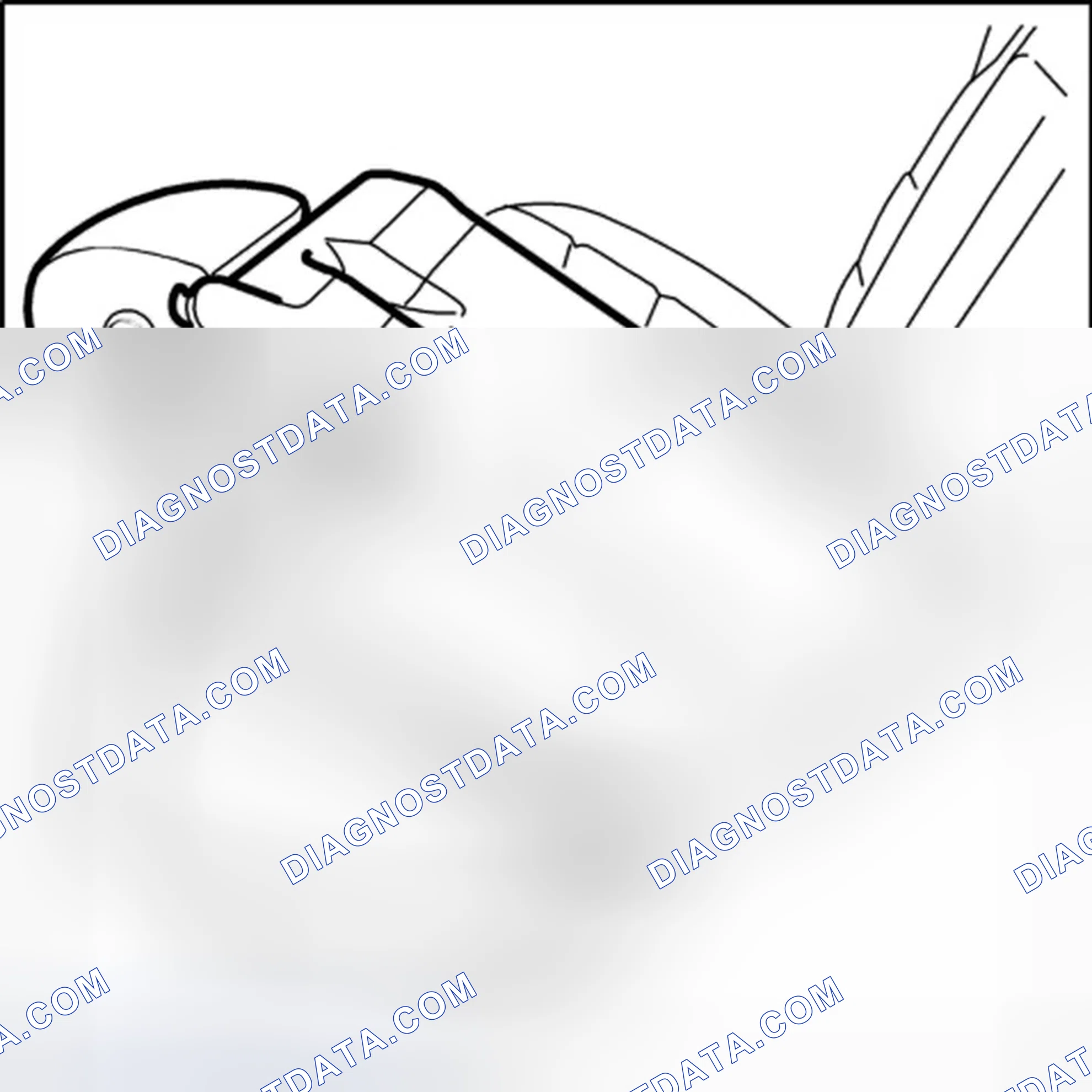 Scheme 153: Installing lock for 1/3-split folding rear backrest