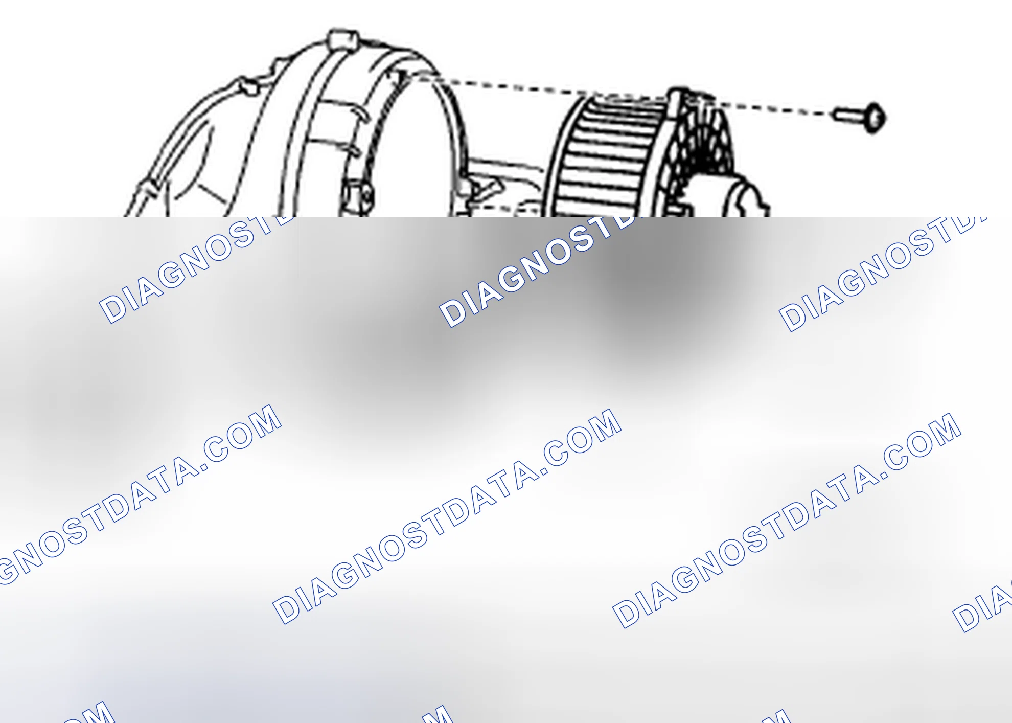 Scheme 18: REAR BLOWER MOTOR REMOVAL/INSTALLATION [FULL-AUTO AIR CONDITIONER]