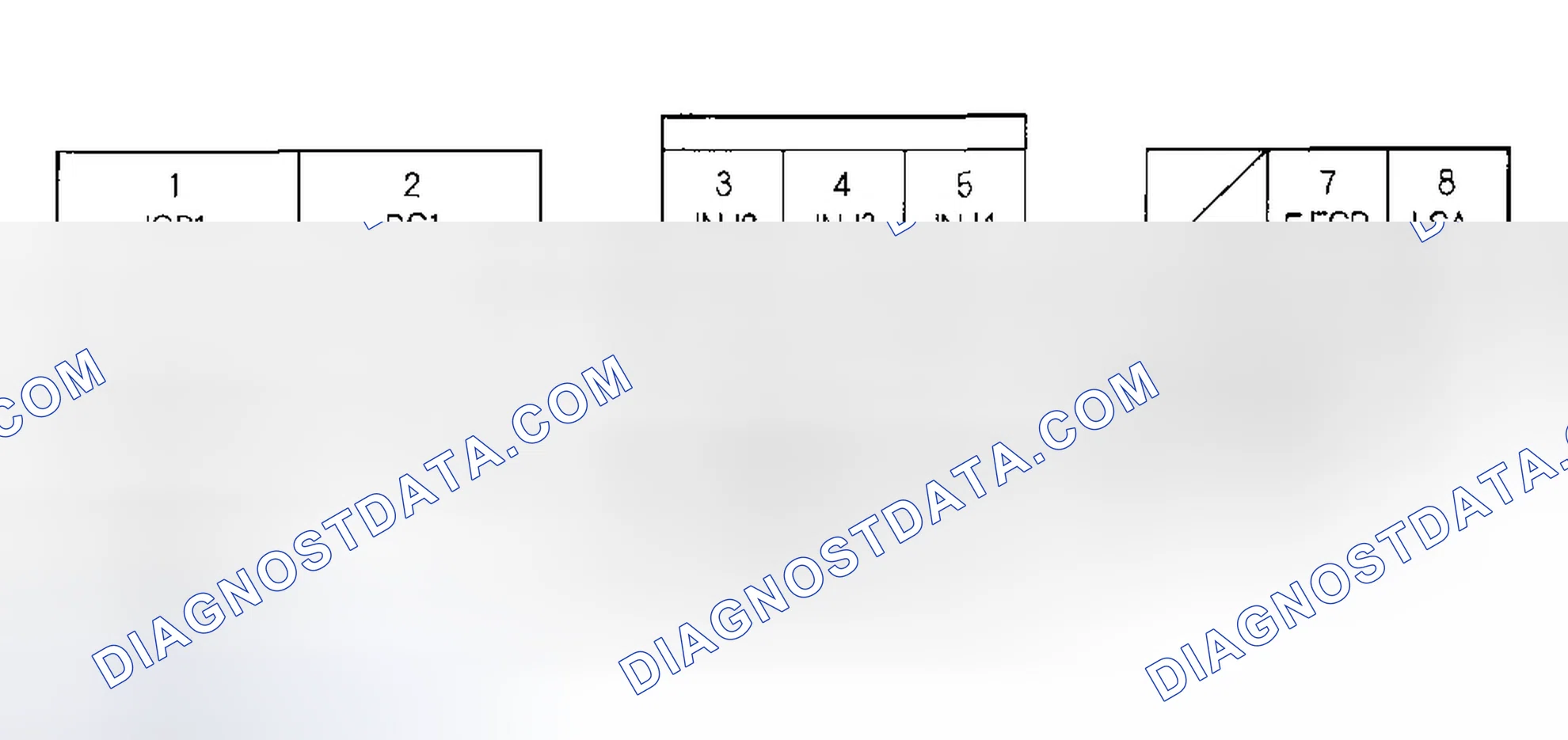 Scheme 21: ECM/PCM Inputs & Outputs at Connector B (25P)