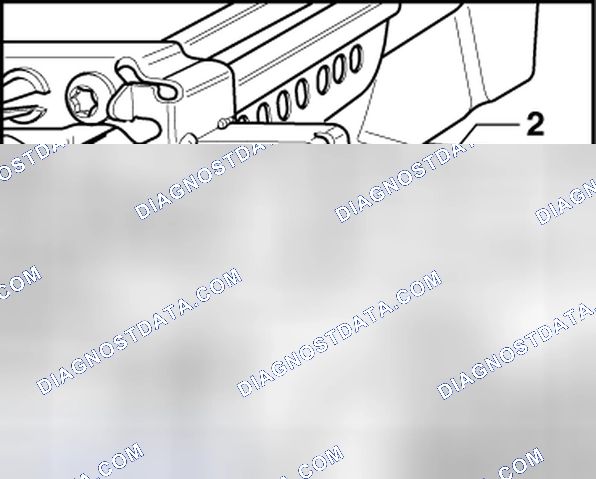 Scheme 55: SEAT FORE AND AFT ADJUSTMENT CABLE