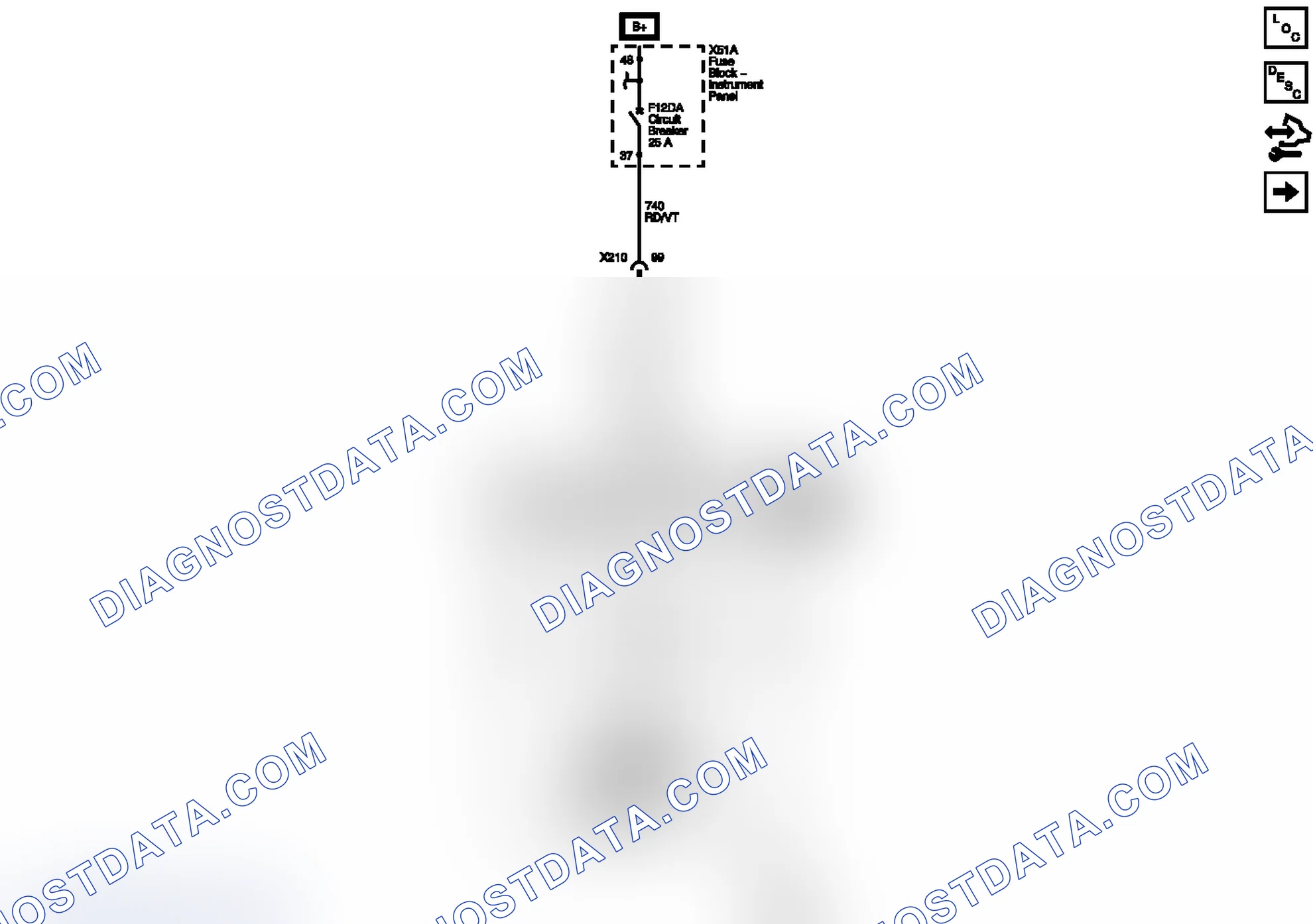 Scheme 60: 2-Way Adjustable Seat (A6C) Wiring Schematics