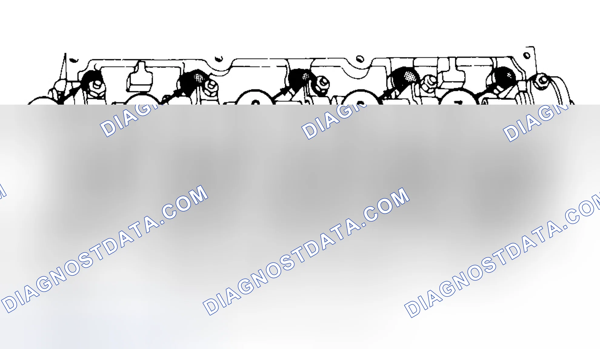 Scheme 7: Typical Cylinder Head Tightening or Loosening Sequence