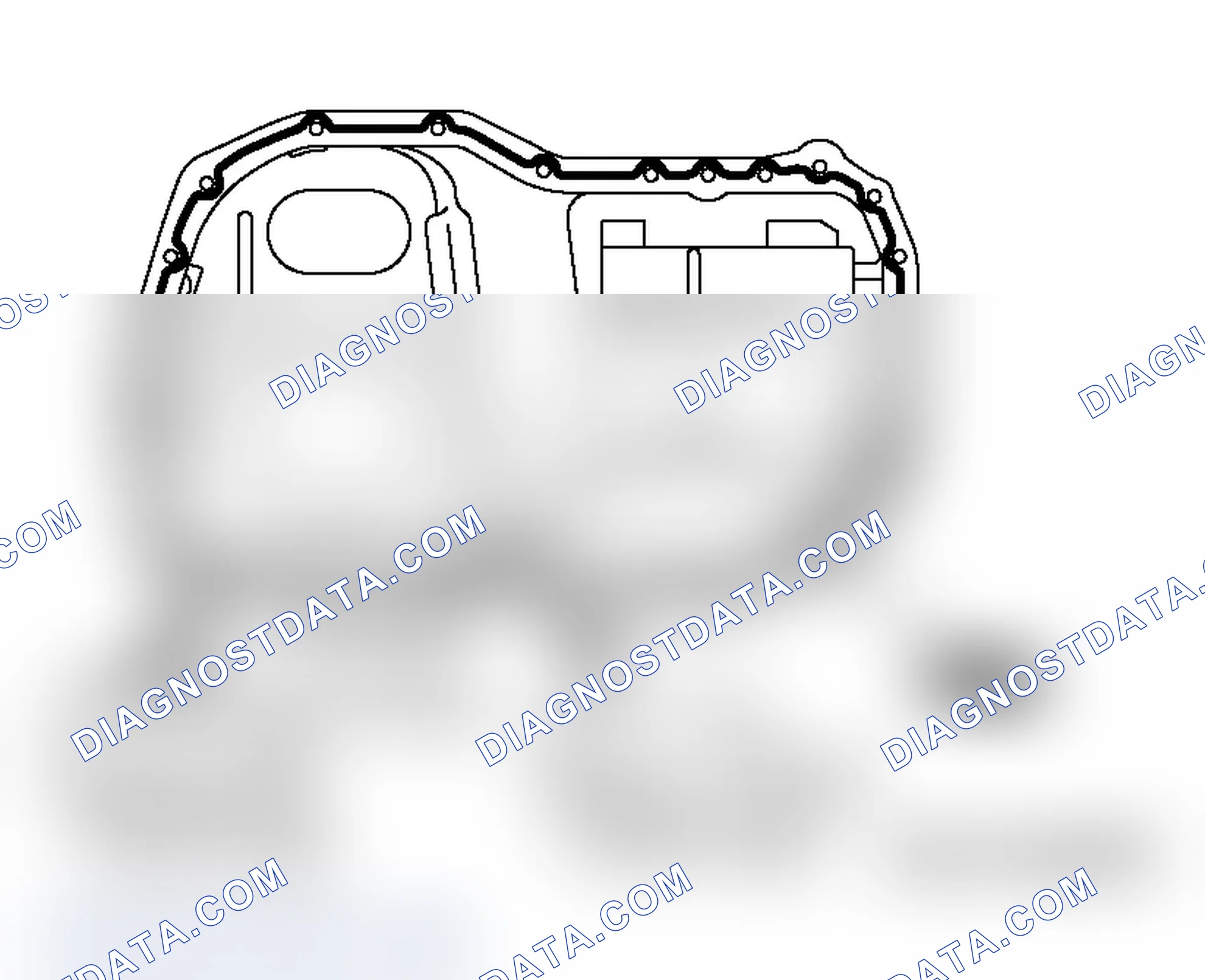 Scheme 646: >> A << ENGINE OIL PAN INSTALLATION
