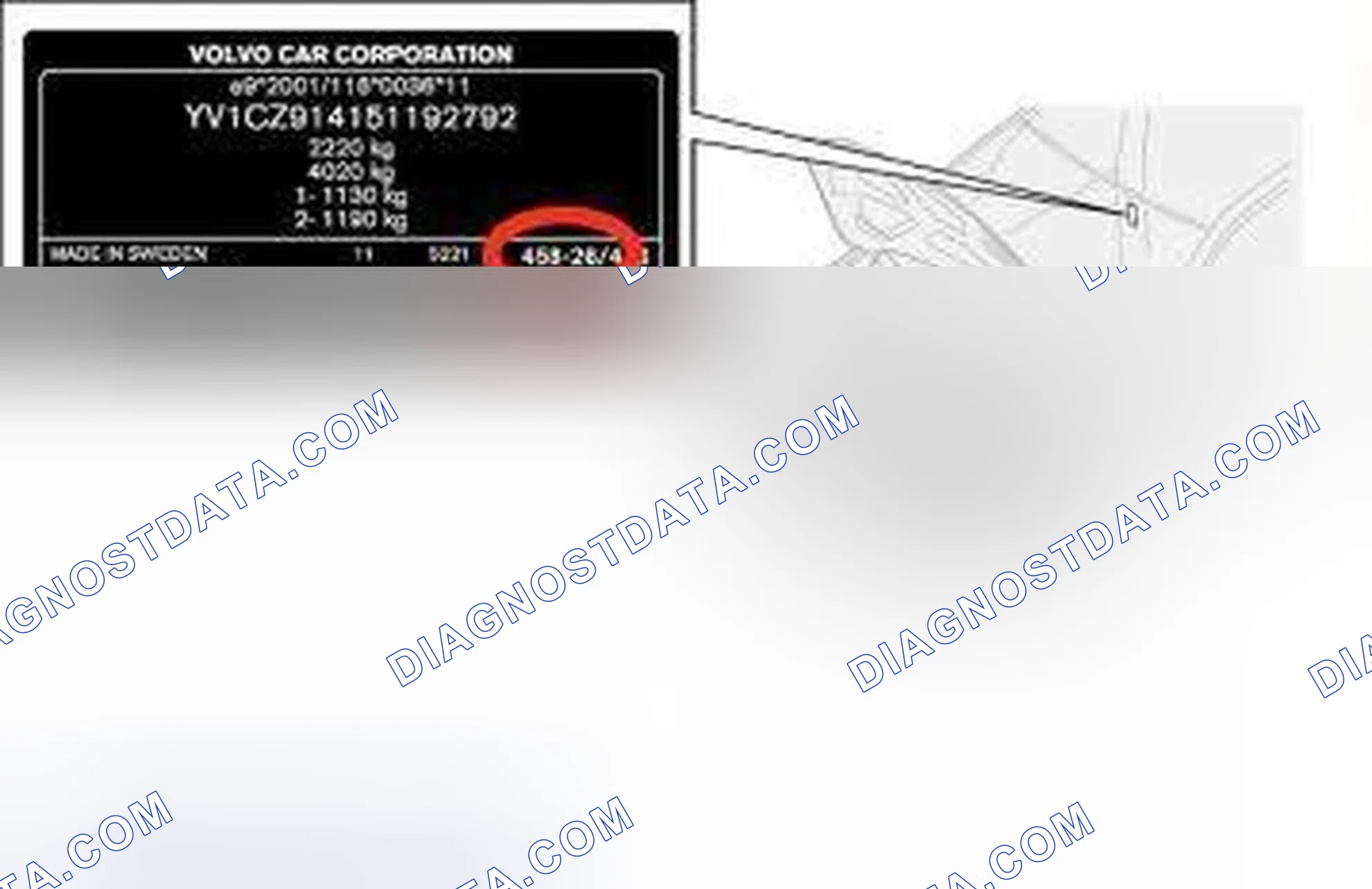 Scheme 4: EXTERIOR COLOR, COLOR CODES