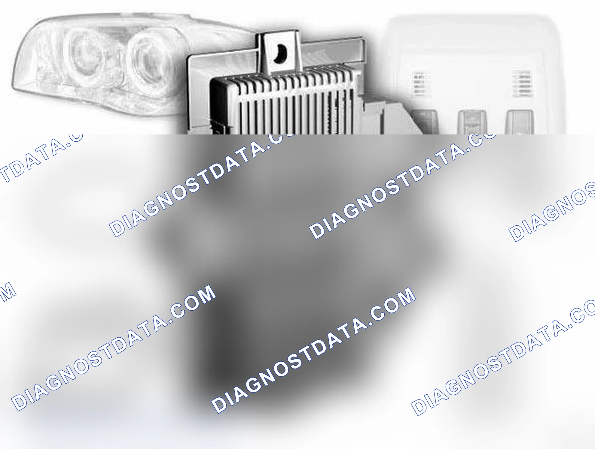 Scheme 1087: Footwell module : E70, E71, E81, E82, E87, E90, E91, E92, E93