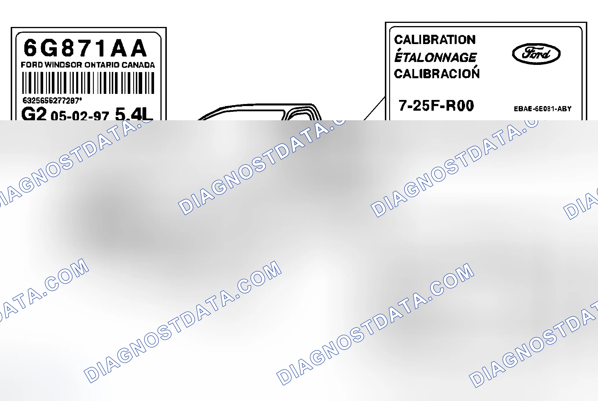 Scheme 1: ENGINE CODE LOCATION