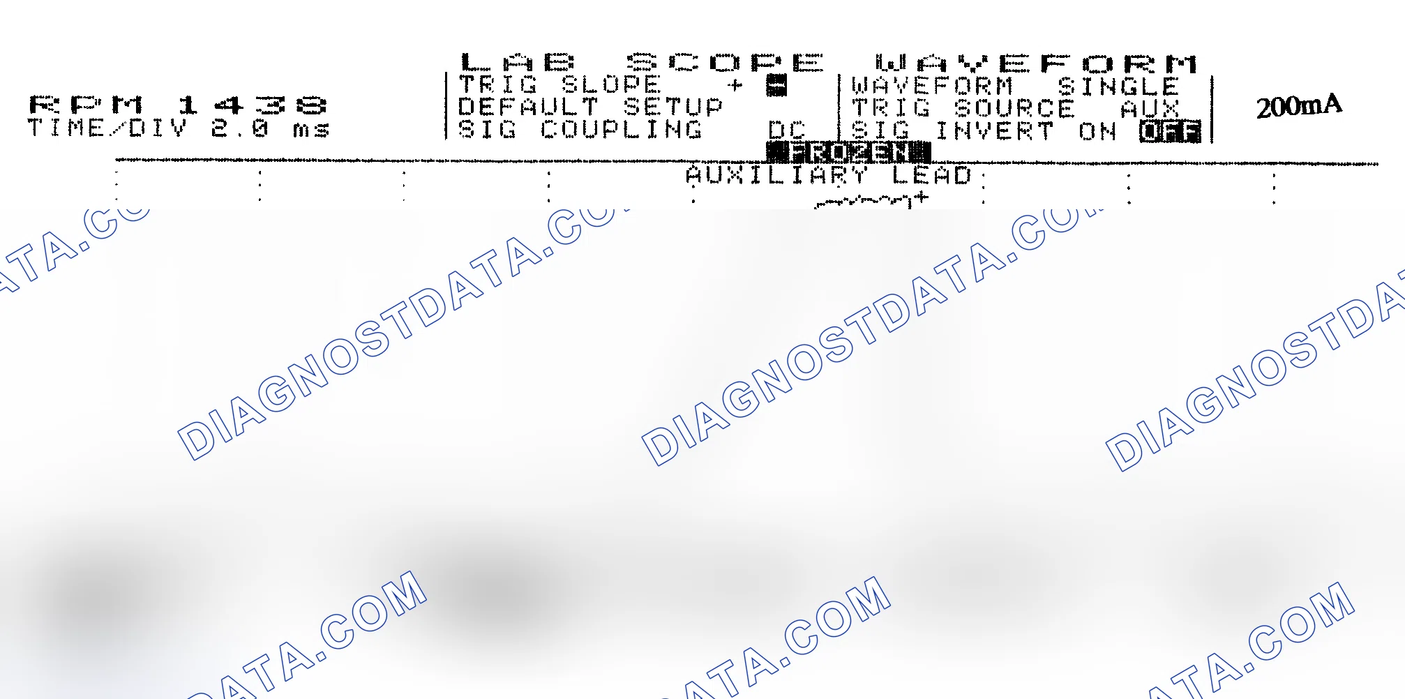 Scheme 15: Single Injector w/Normal Current Flow - Current Pattern