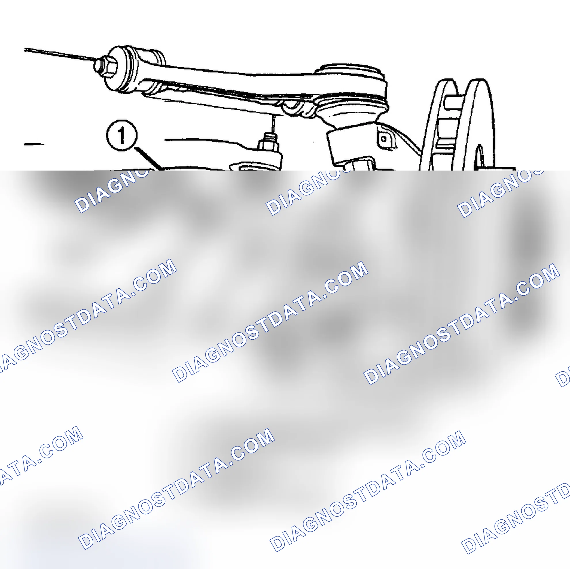 Scheme 11: FRONT TOE (WITHOUT LINK/COIL SUSPENSION)