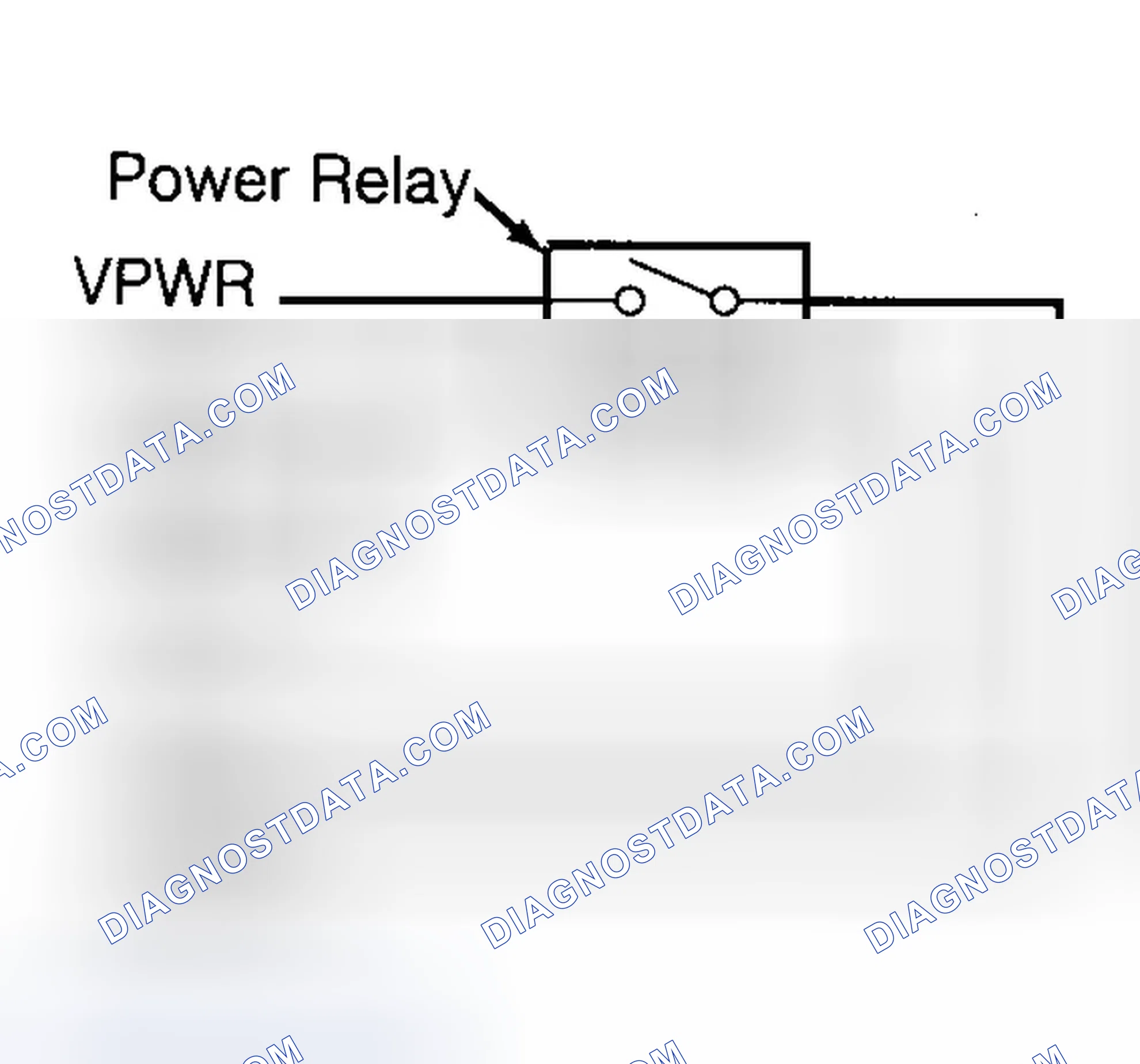 Scheme 36: Power (Main) Relay Circuit