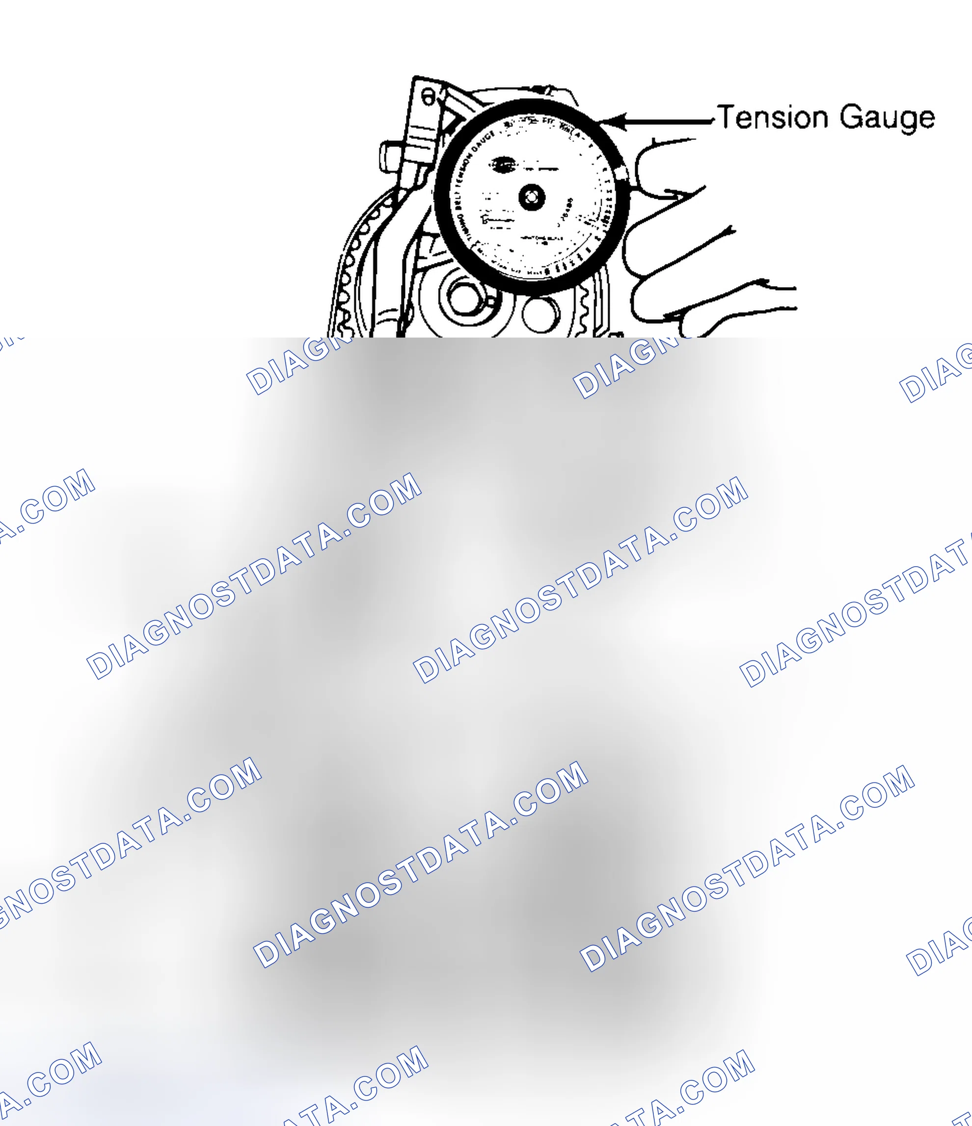 Scheme 3: Adjusting Typical Timing Belt Tension