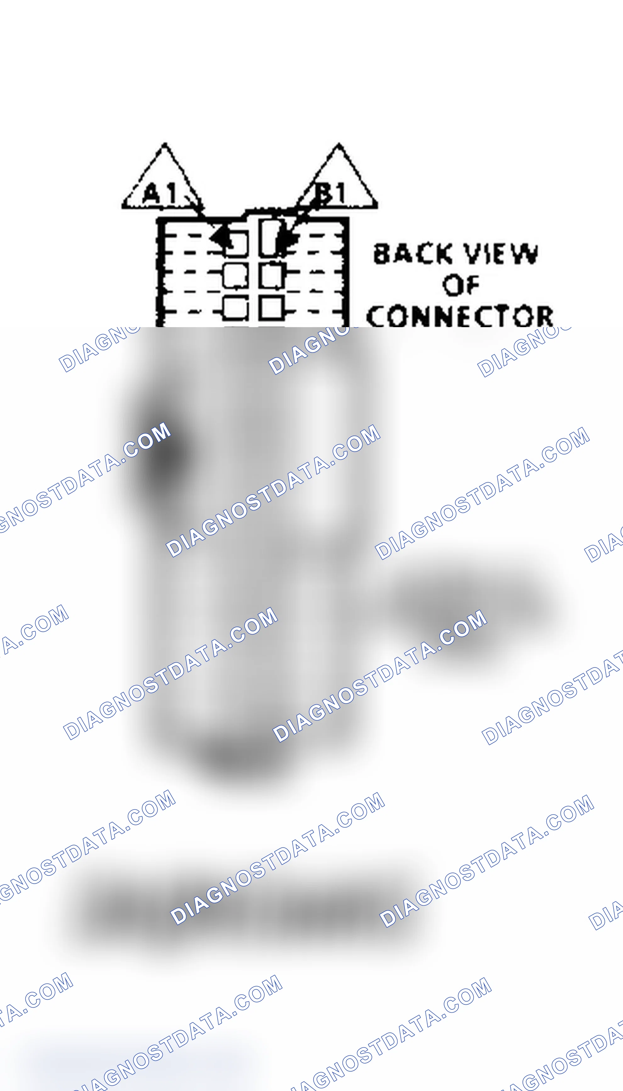 Scheme 52: PCM Terminal A-B Connector ID - Red (2 Of 4) (5.7L "G" Series With 4L60-E A/T)