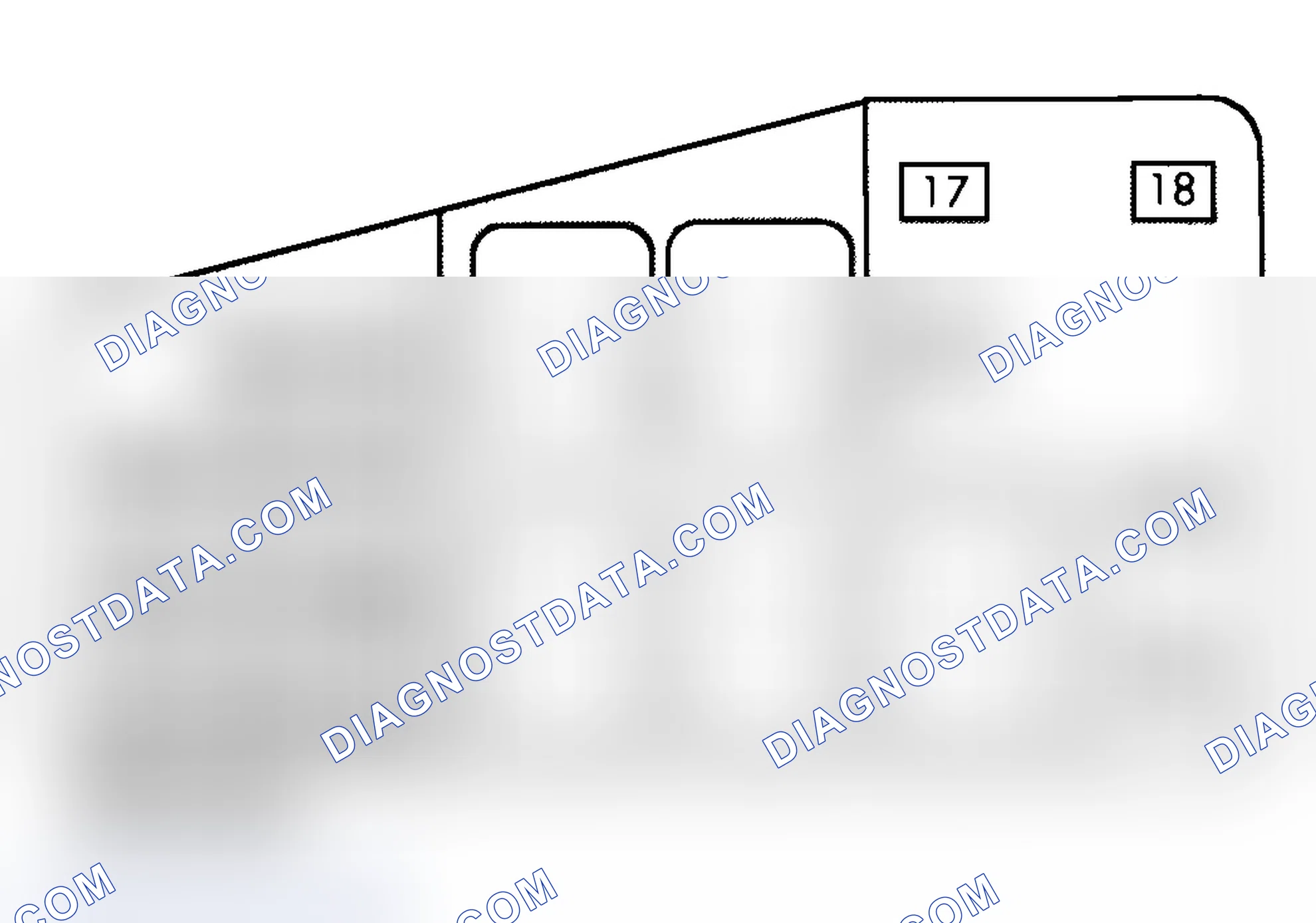 Scheme 25: PASSENGER-SIDE UNDERHOOD ELECT. CENTER ID (TYPICAL 1988-93)