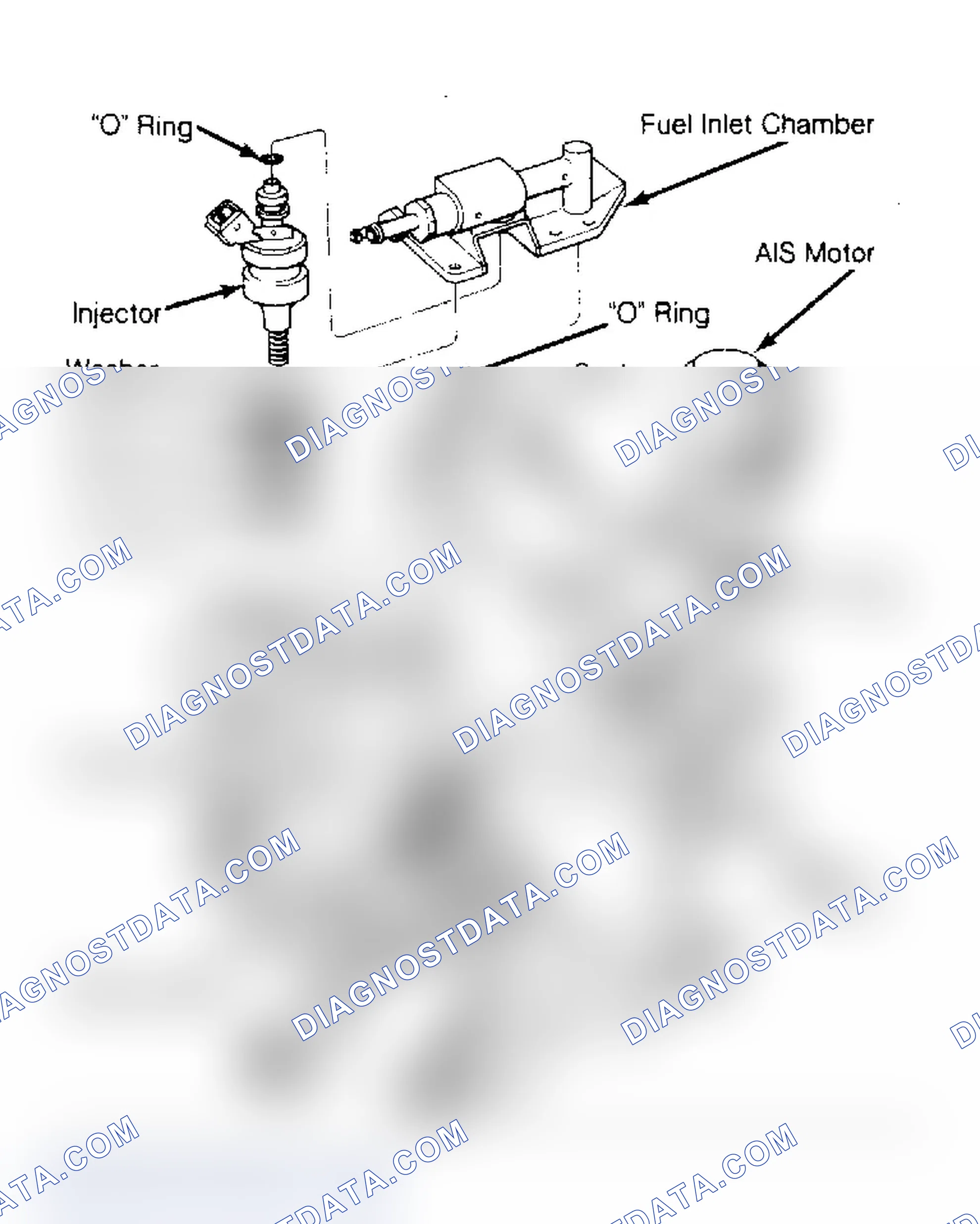Scheme 38: Exploded View of Throttle Body