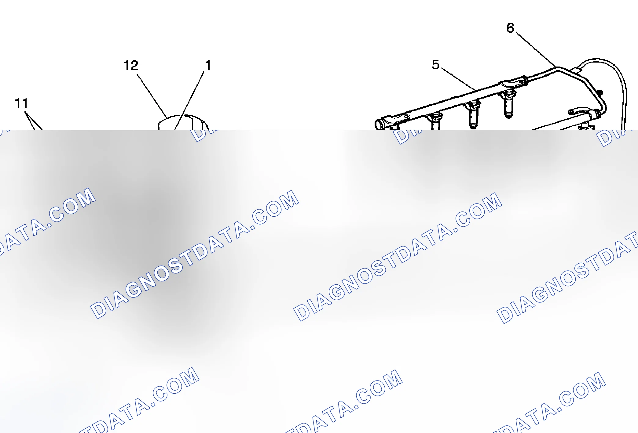 Scheme 54: Fuel Hose/Pipes Routing Diagram