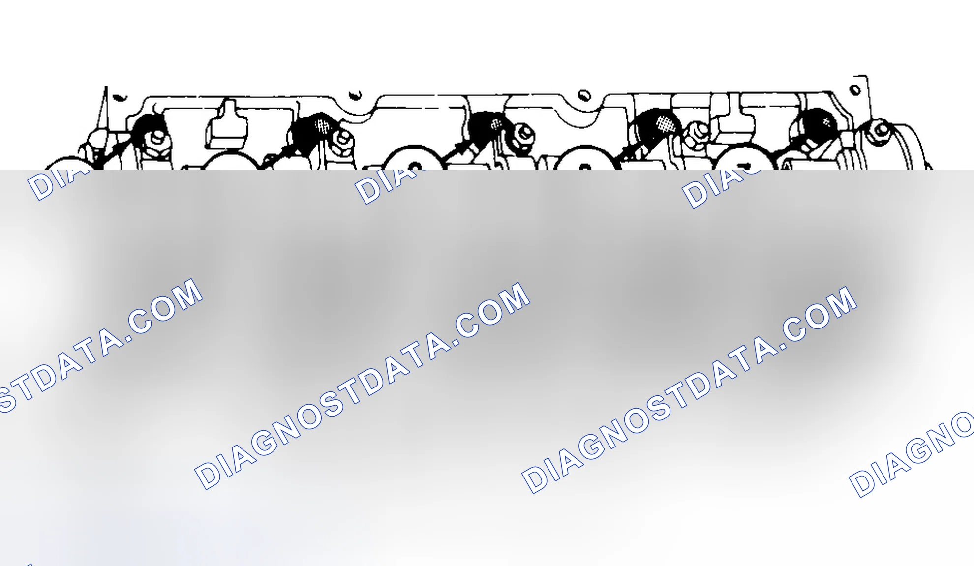 Scheme 7: Typical Cylinder Head Tightening or Loosening Sequence