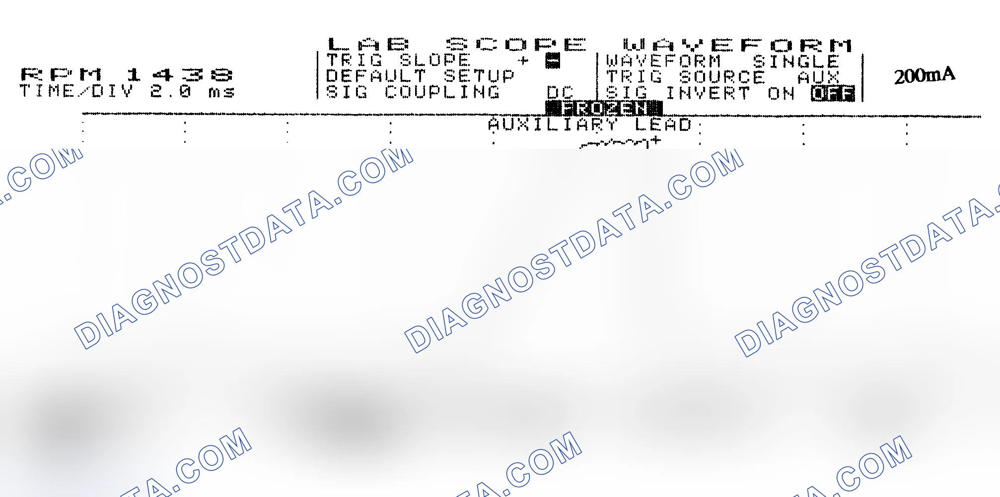 Scheme 15: Single Injector w/Normal Current Flow - Current Pattern