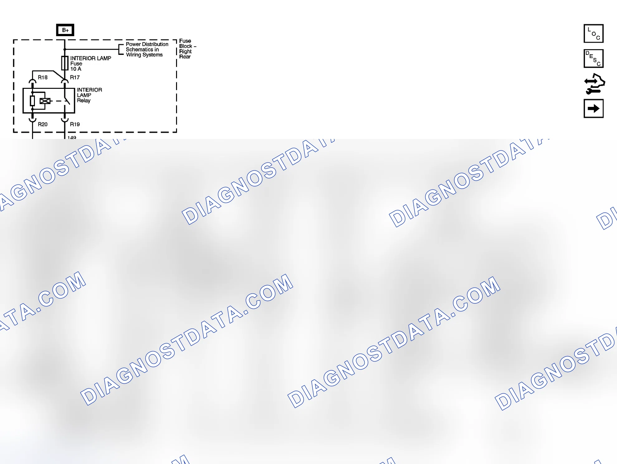 Scheme 17: Interior Lights Schematics