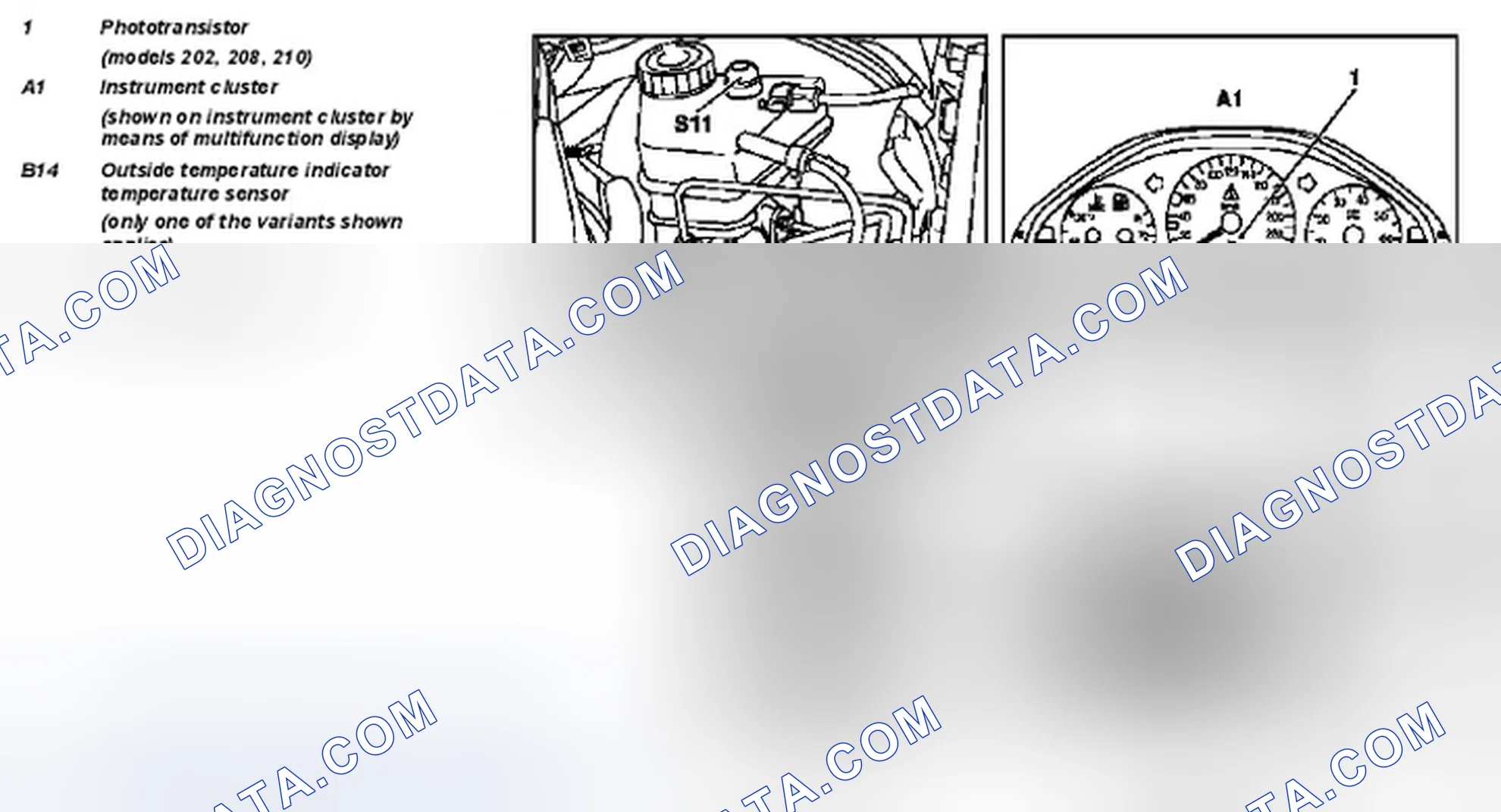 Scheme 10: Instrument cluster (IC), location - GF54.30-P-0002-07A