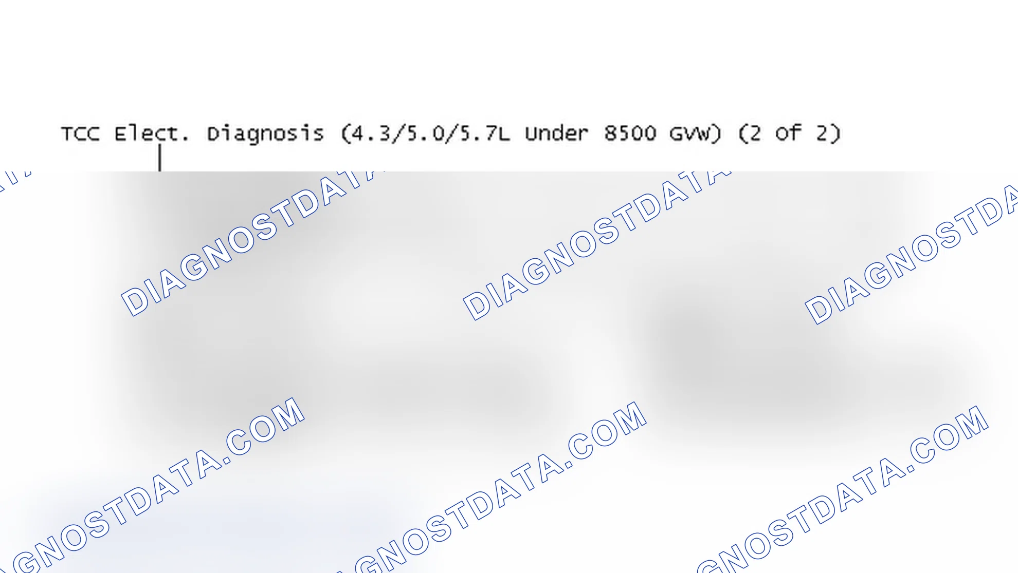 Scheme 130: TCC Elect. Diagnosis (4.3/5.0/5.7L Under 8500 GVW) (2 Of 2)