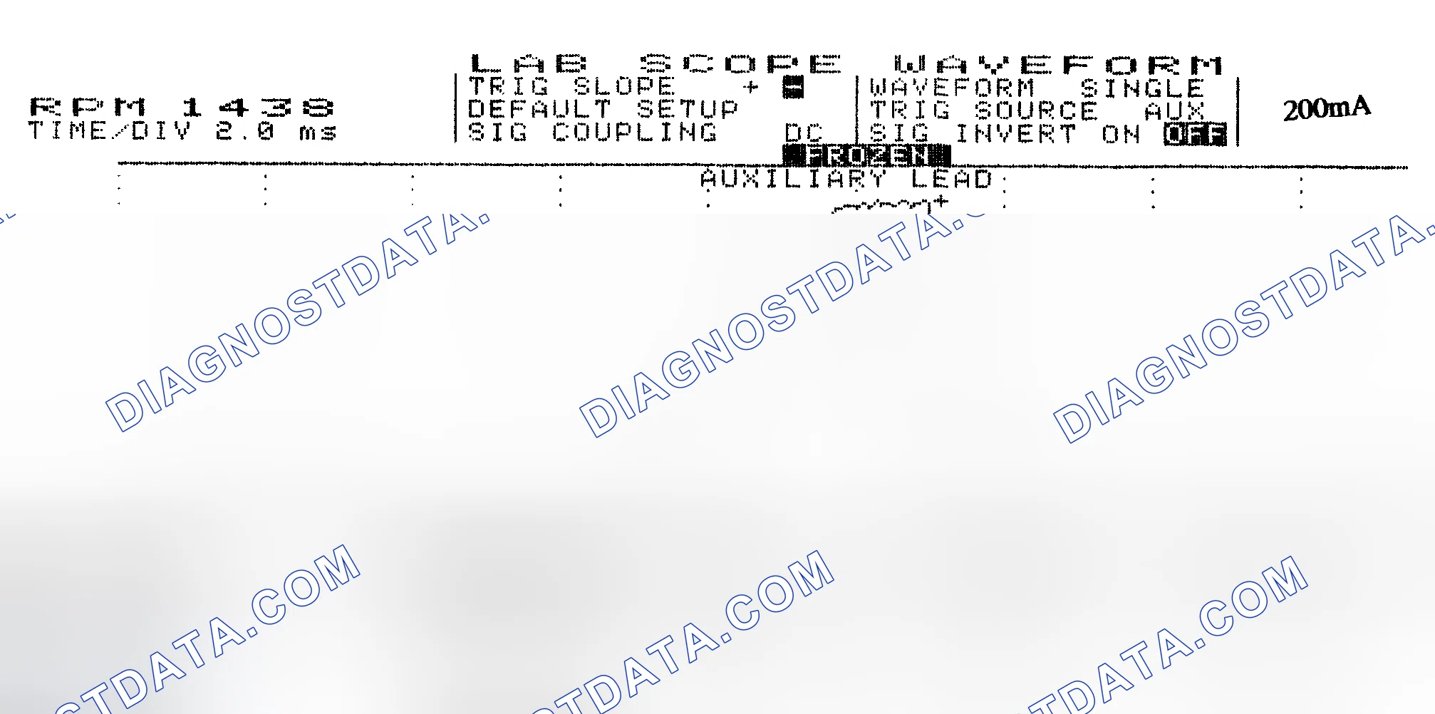 Scheme 15: Single Injector w/Normal Current Flow - Current Pattern