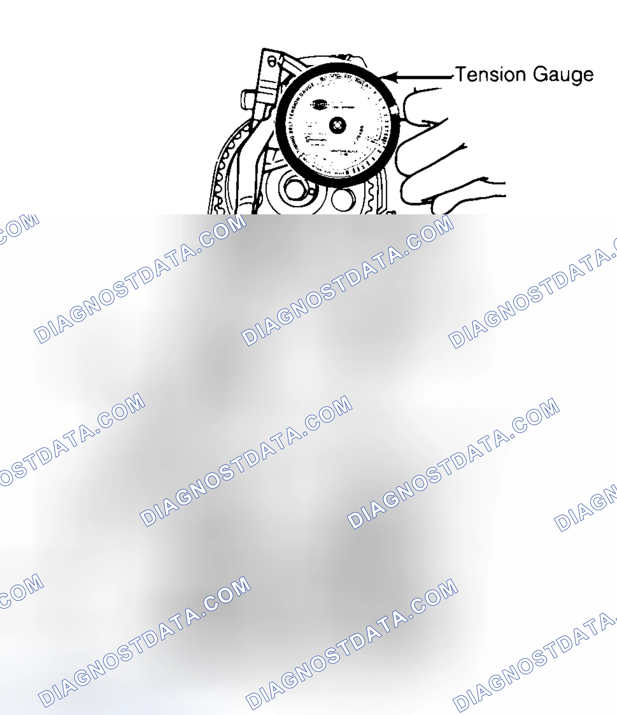Scheme 3: Adjusting Typical Timing Belt Tension