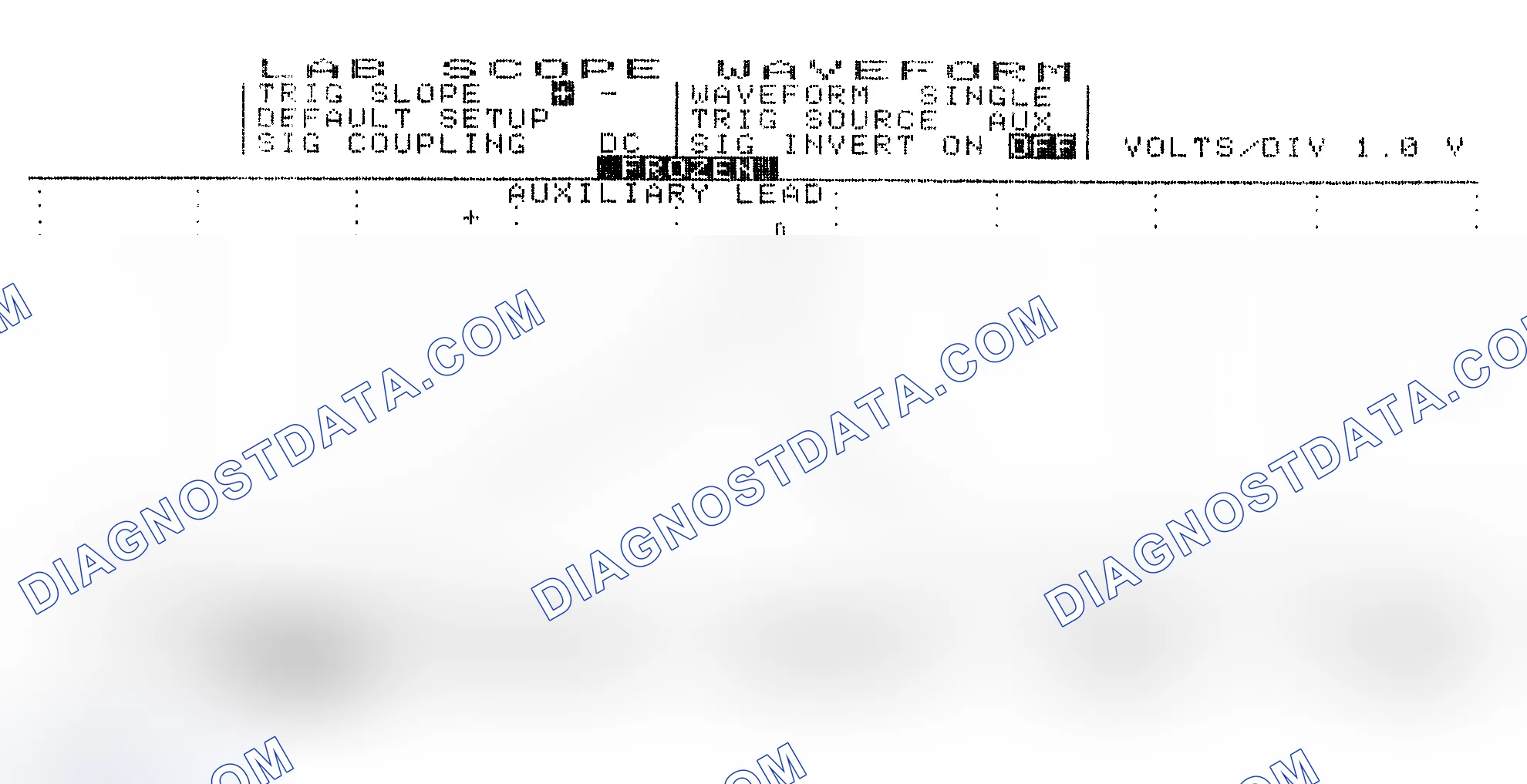 Scheme 19: Single Injector w/Excessive Current Flow - Current Pattern