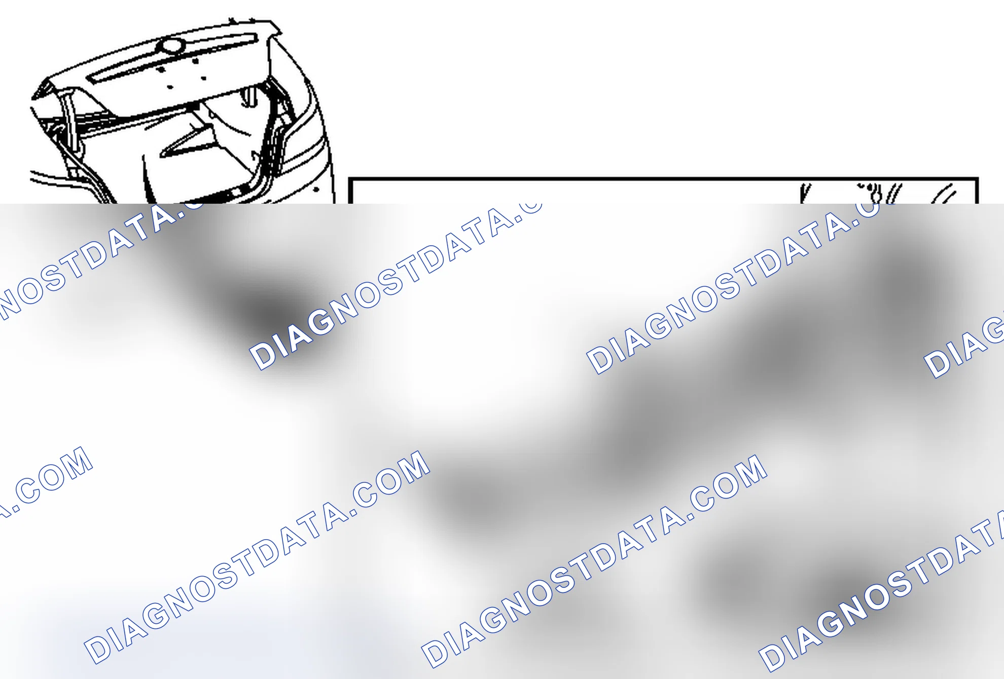 Scheme 8: Ignition Lock Key Transmitter Antenna Replacement - Rear Compartment